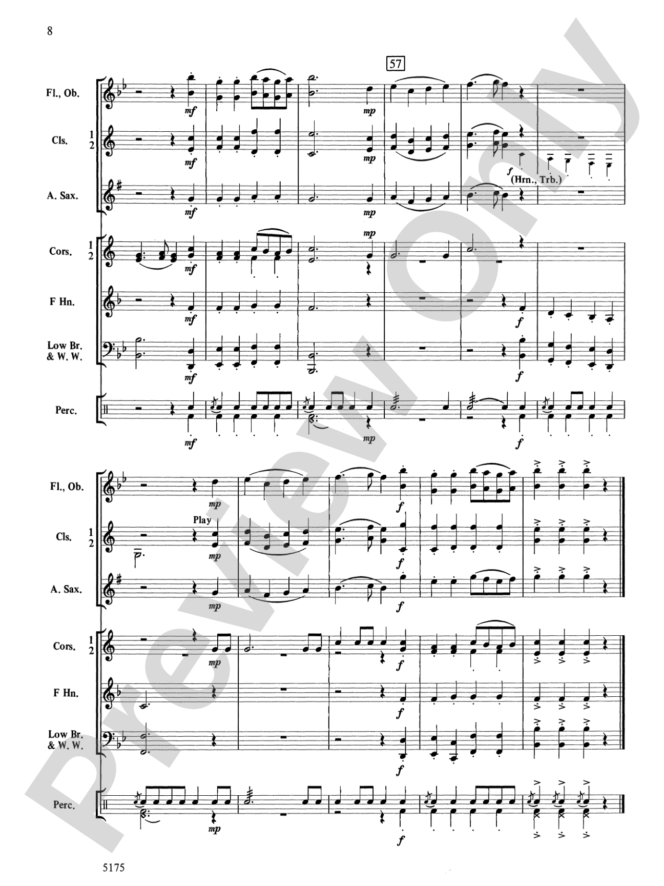 Two Classic Miniatures: Concert Band Conductor Score & Parts