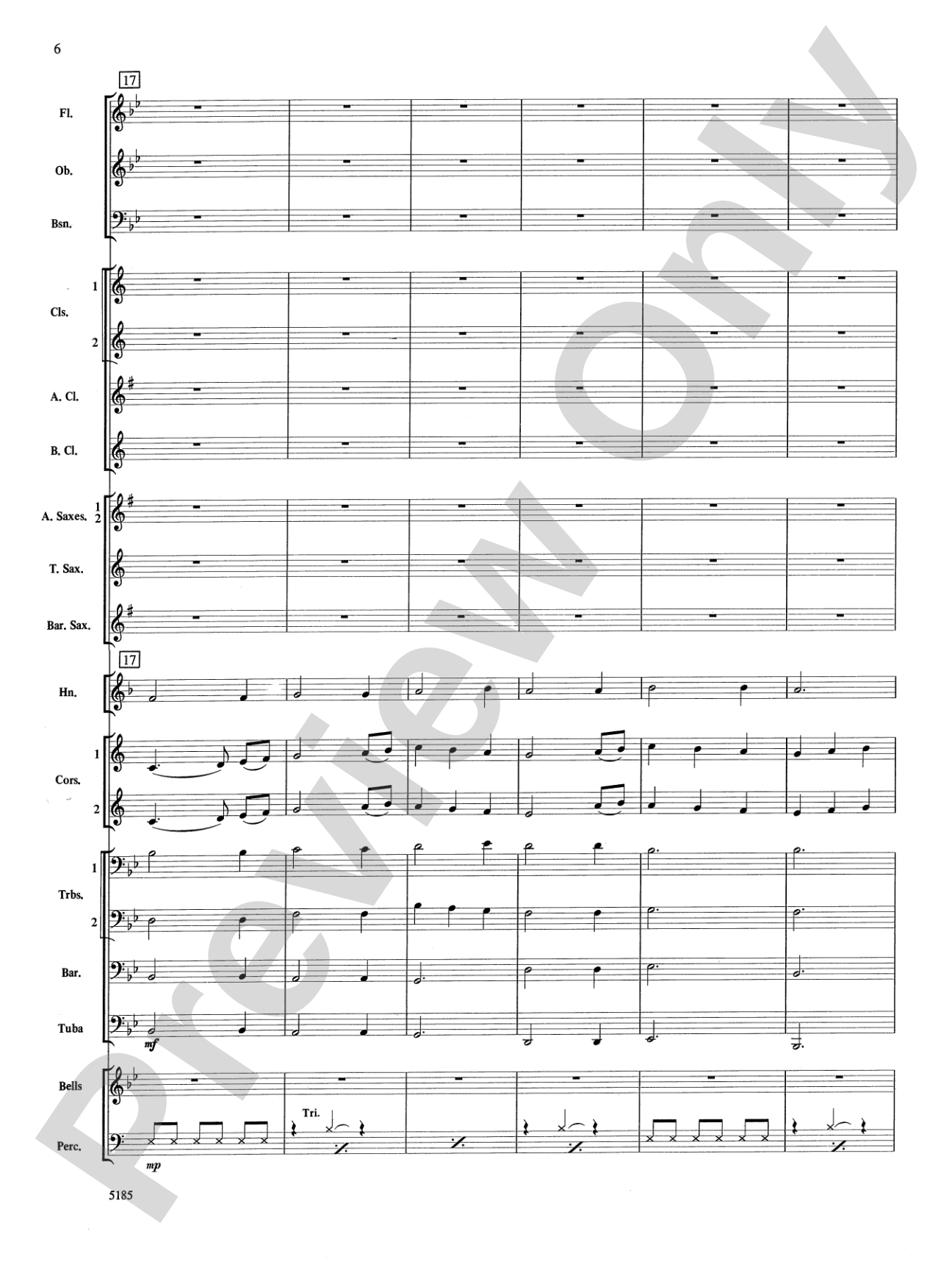 A Christmas Canon (Pachelbel Canon / The First Noel): Concert Band Conductor Score & Parts