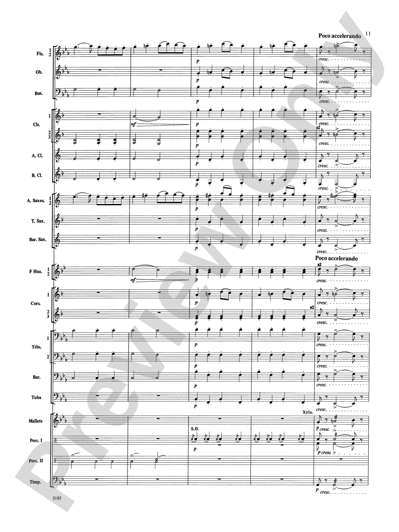 Night on Bald Mountain: Concert Band Conductor Score & Parts