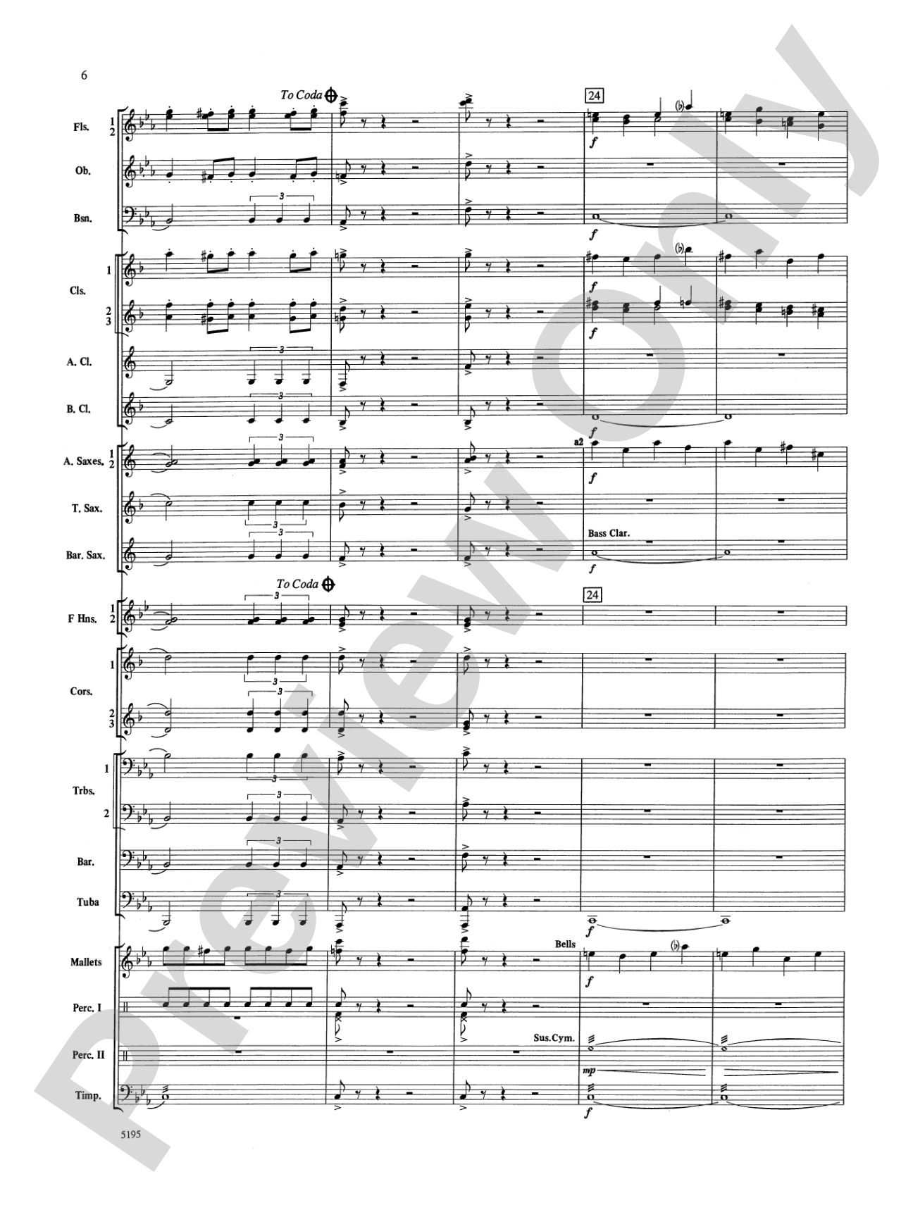 Night on Bald Mountain: Concert Band Conductor Score & Parts