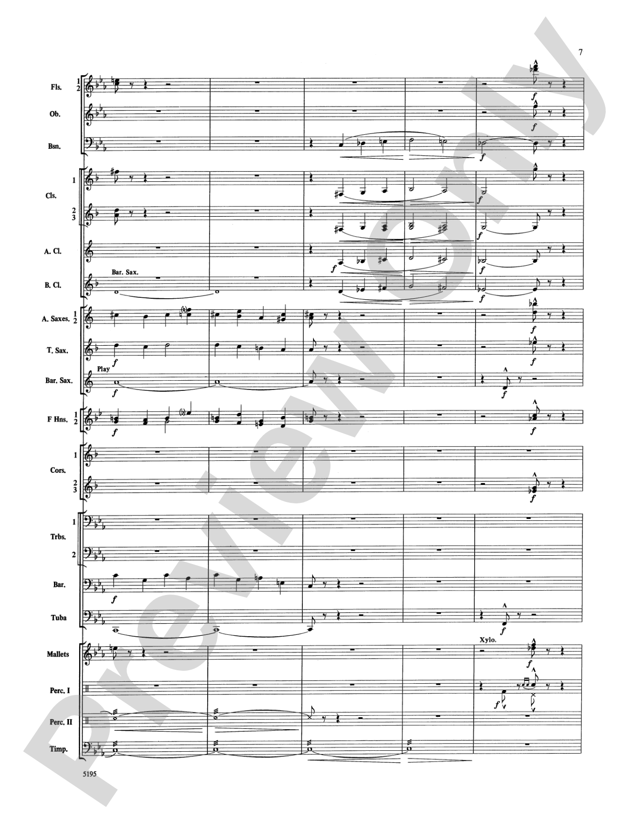 Night on Bald Mountain: Concert Band Conductor Score & Parts