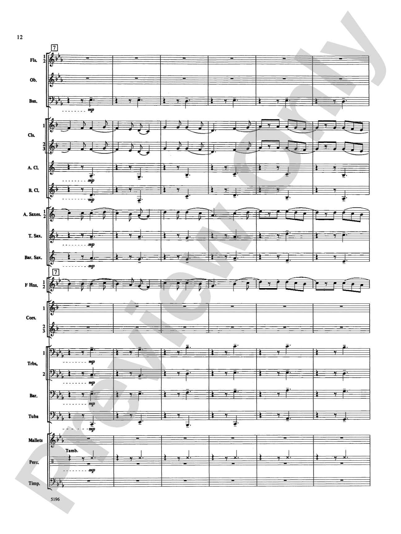 Campbell River Sketches: Concert Band Conductor Score & Parts