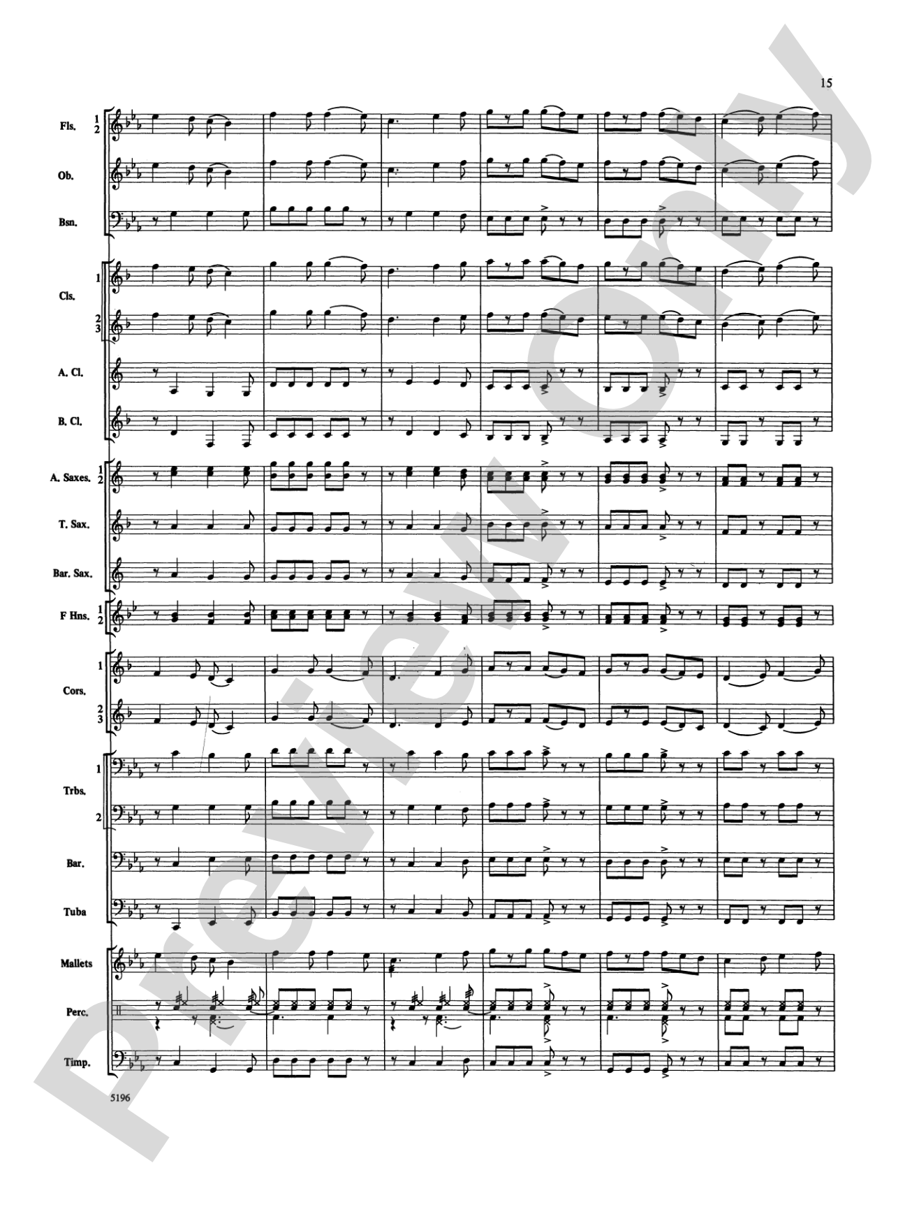 Campbell River Sketches: Concert Band Conductor Score & Parts