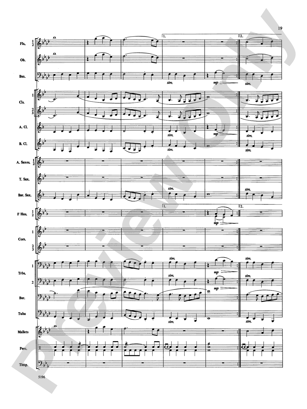 Campbell River Sketches: Concert Band Conductor Score & Parts