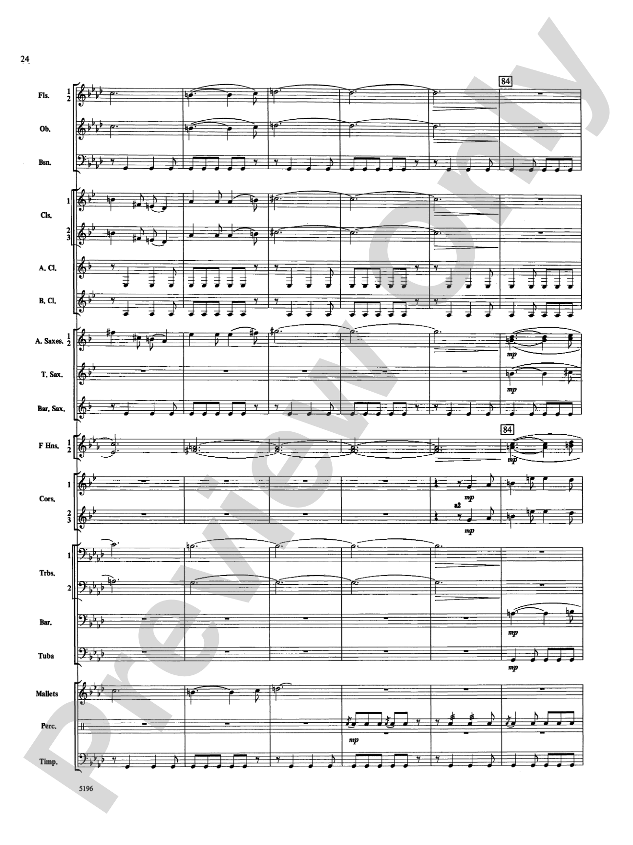 Campbell River Sketches: Concert Band Conductor Score & Parts