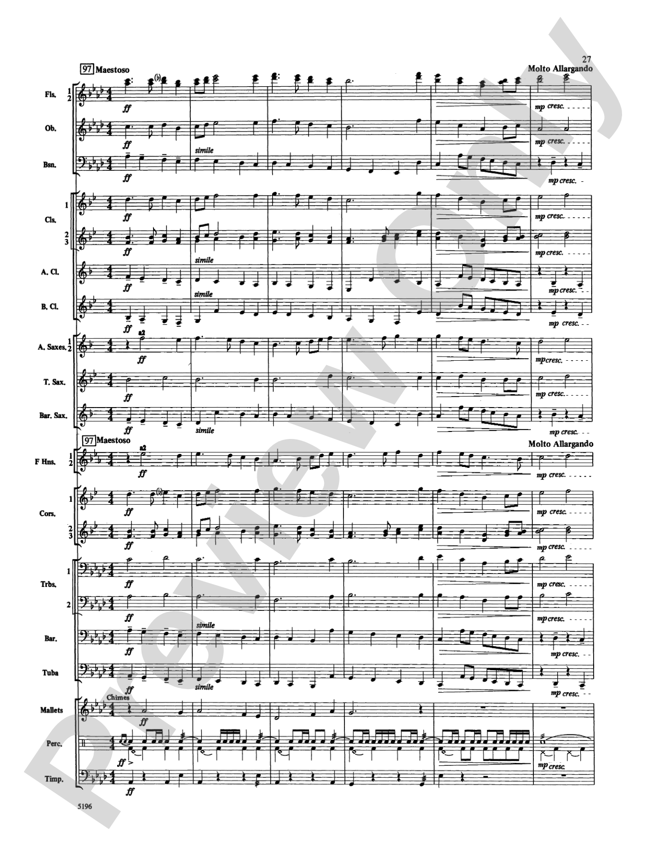 Campbell River Sketches: Concert Band Conductor Score & Parts