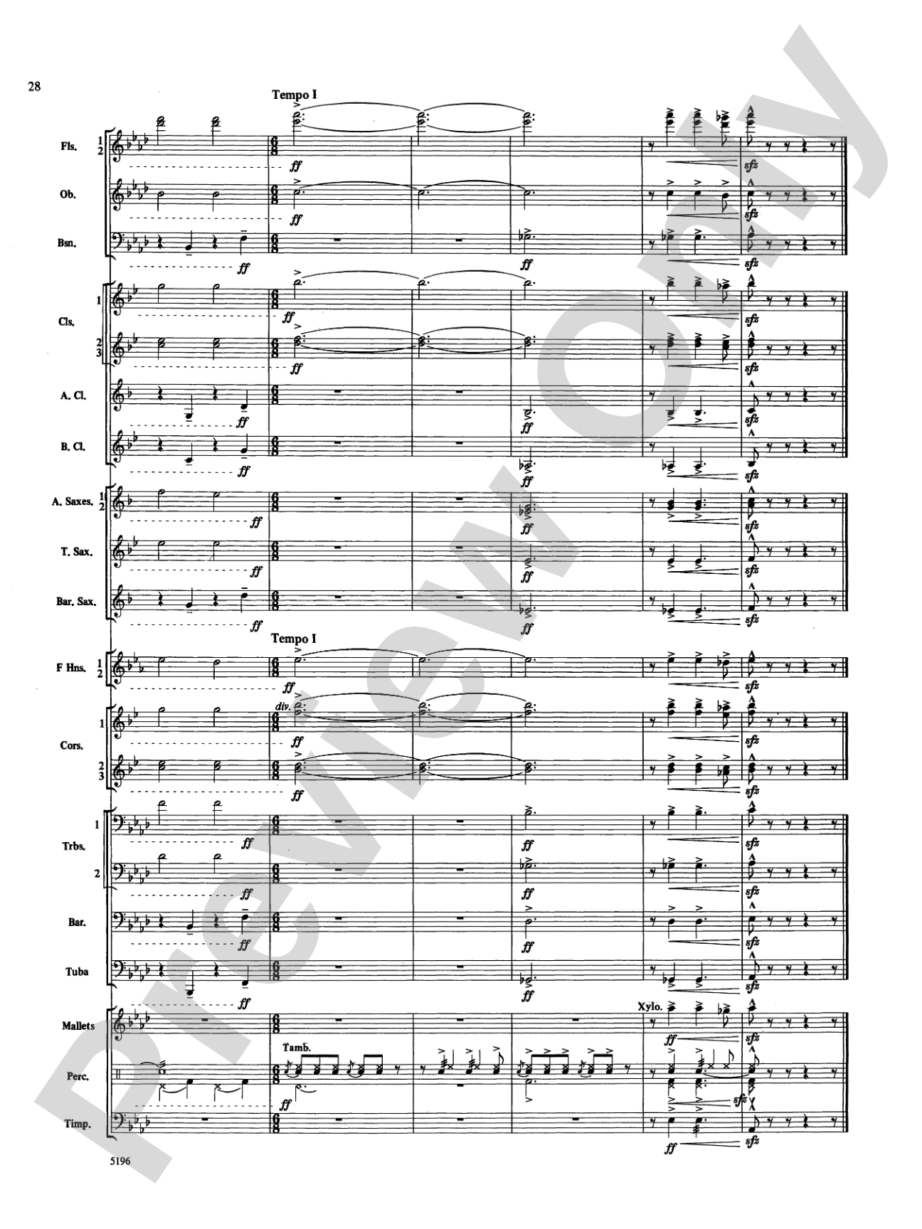 Campbell River Sketches: Concert Band Conductor Score & Parts