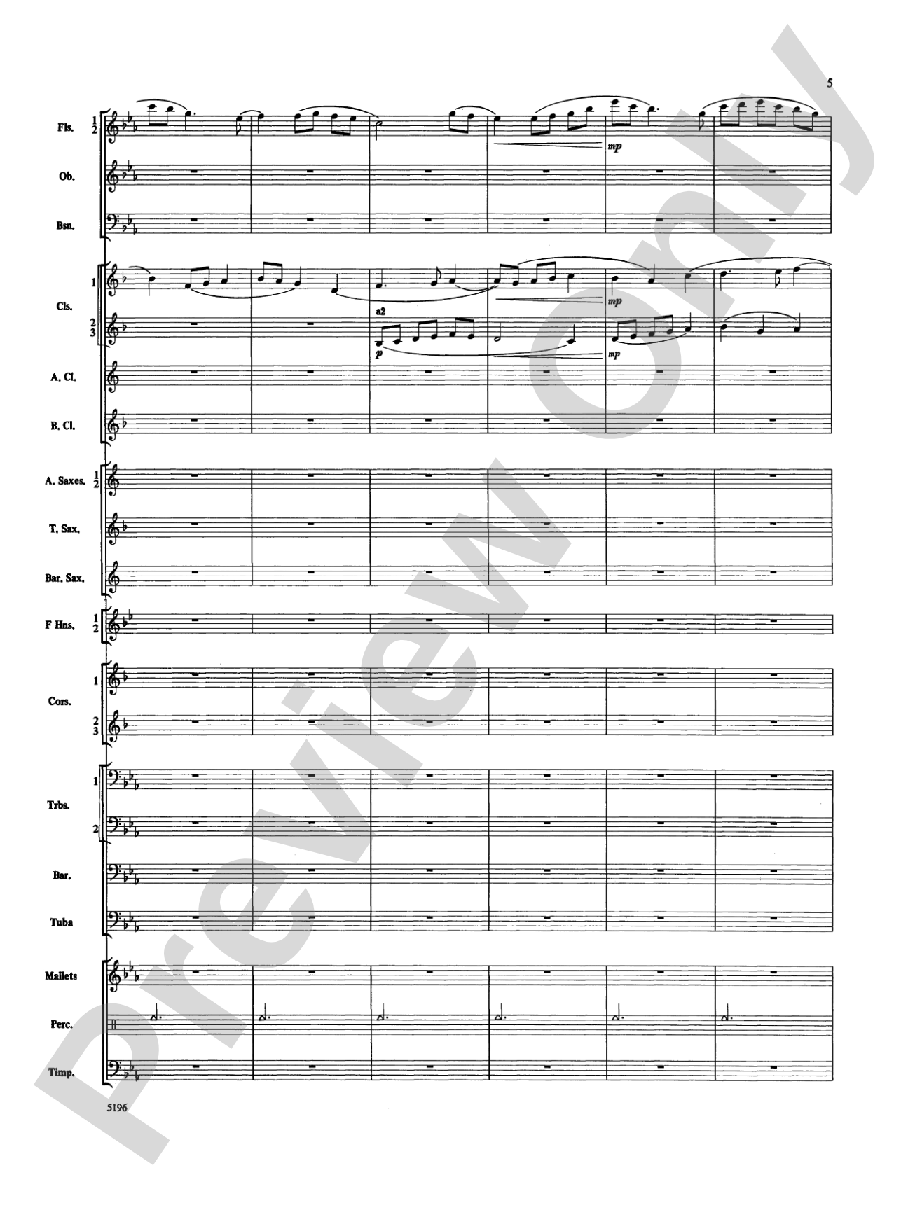 Campbell River Sketches: Concert Band Conductor Score & Parts
