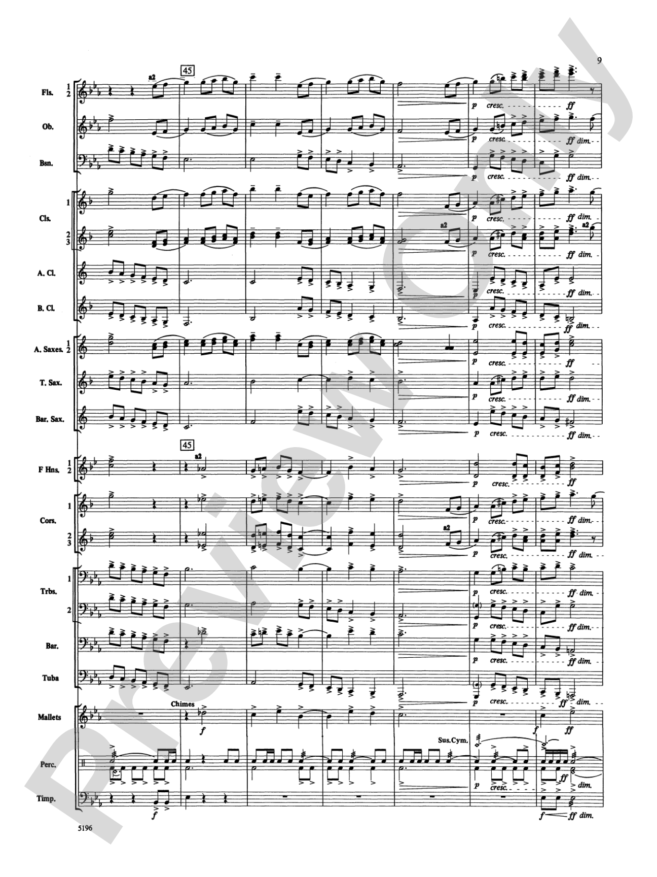 Campbell River Sketches: Concert Band Conductor Score & Parts