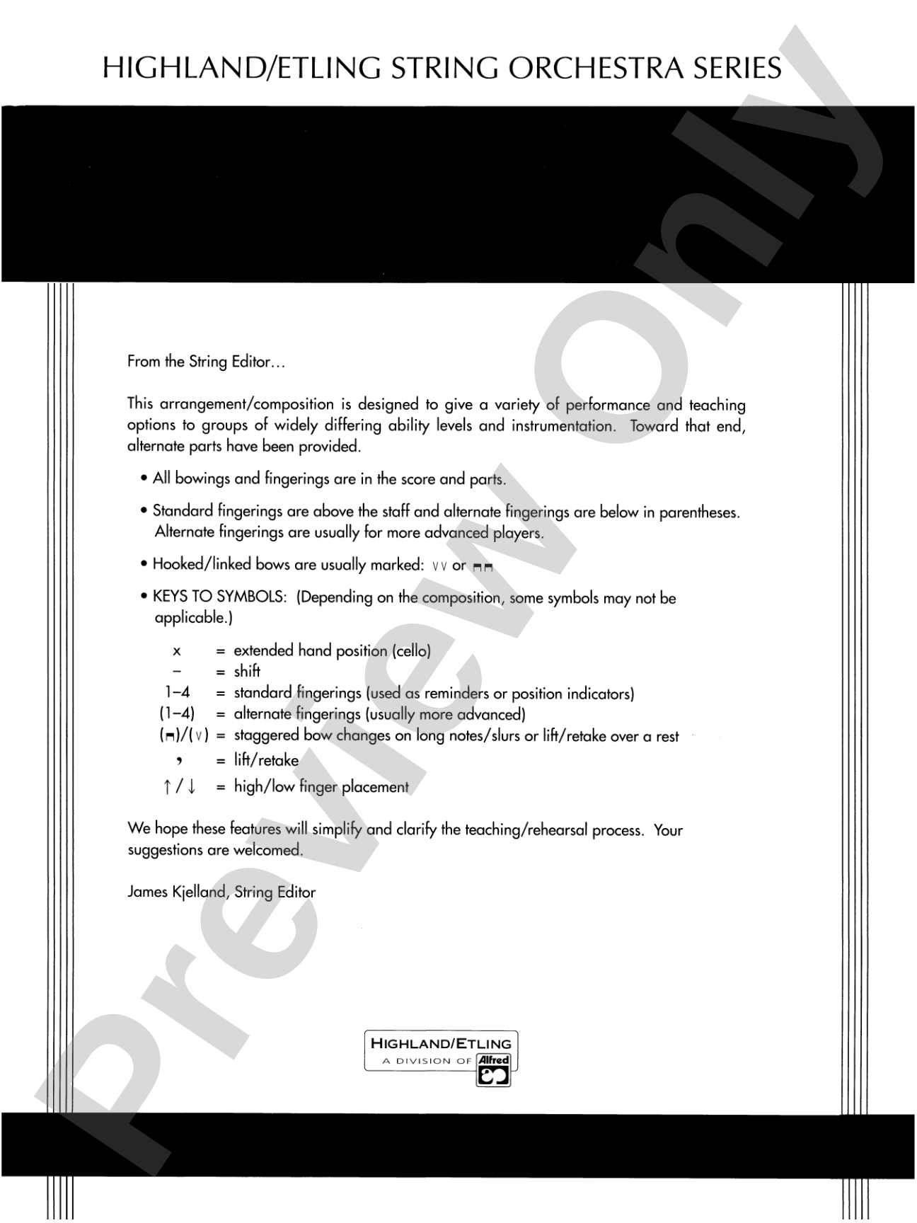 Carnival of the Animals: String Orchestra Conductor Score & Parts