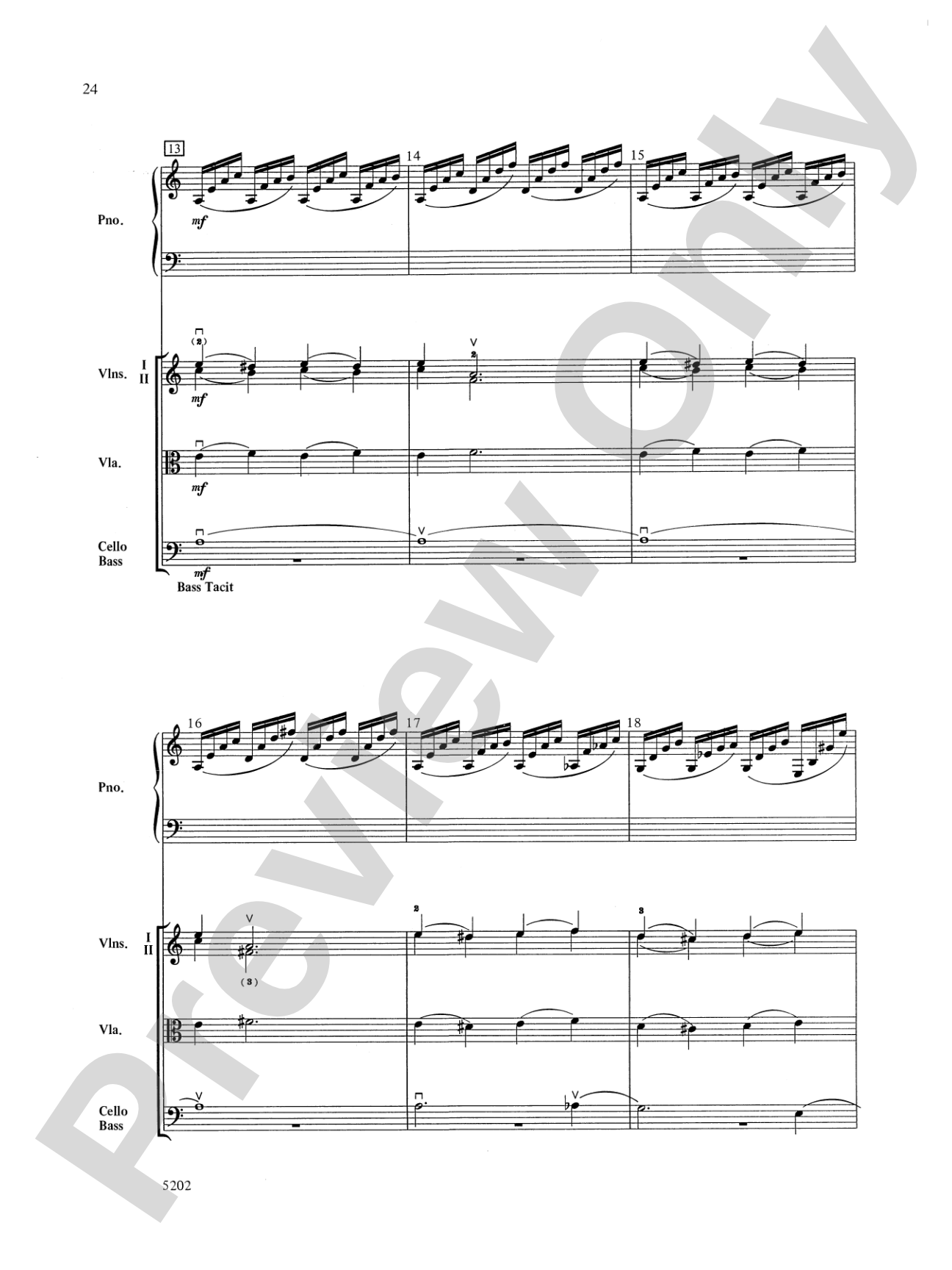 Carnival of the Animals: String Orchestra Conductor Score & Parts