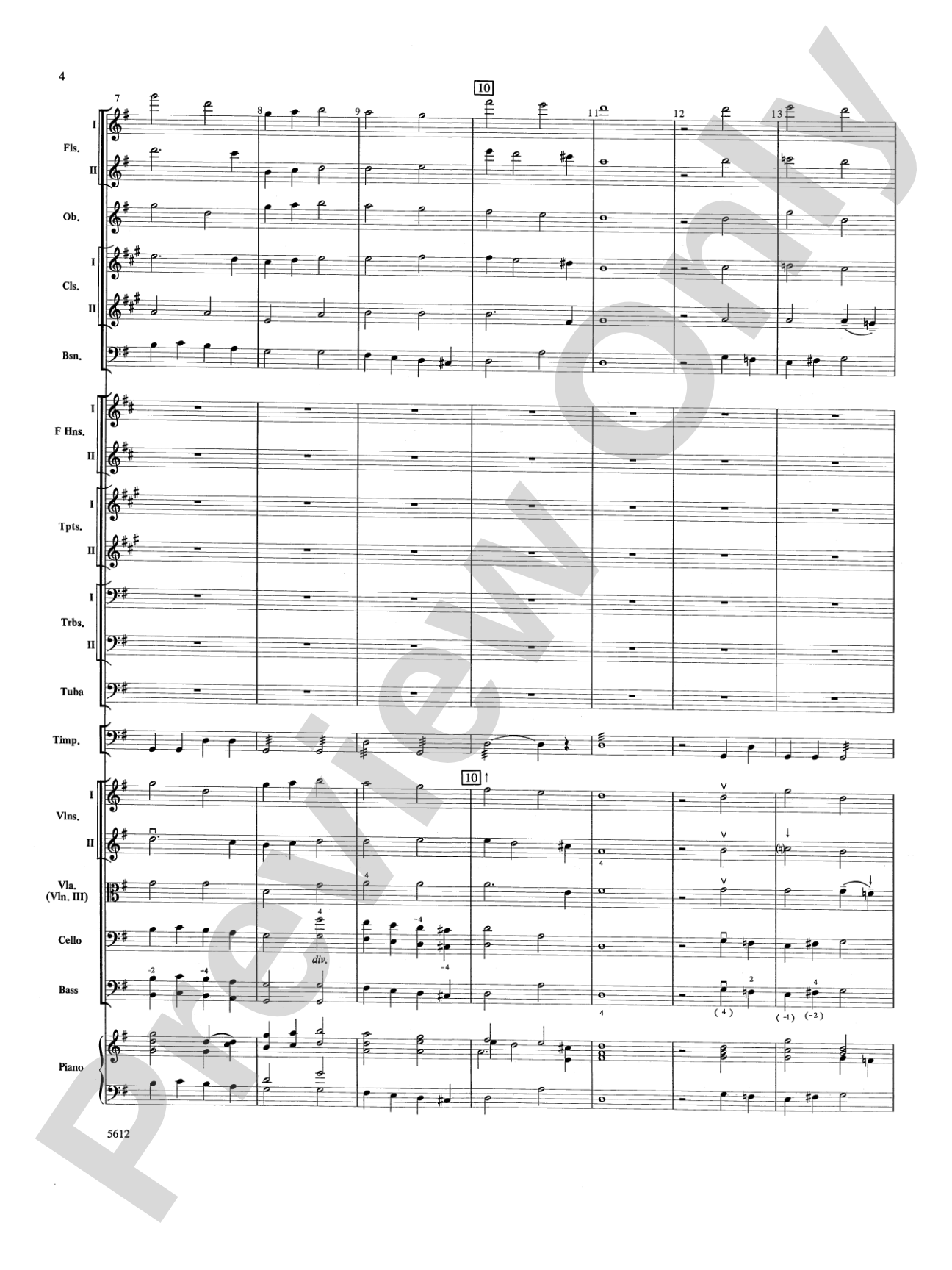 Fantasy on "Sleepers, Wake": Full Orchestra Conductor Score & Parts
