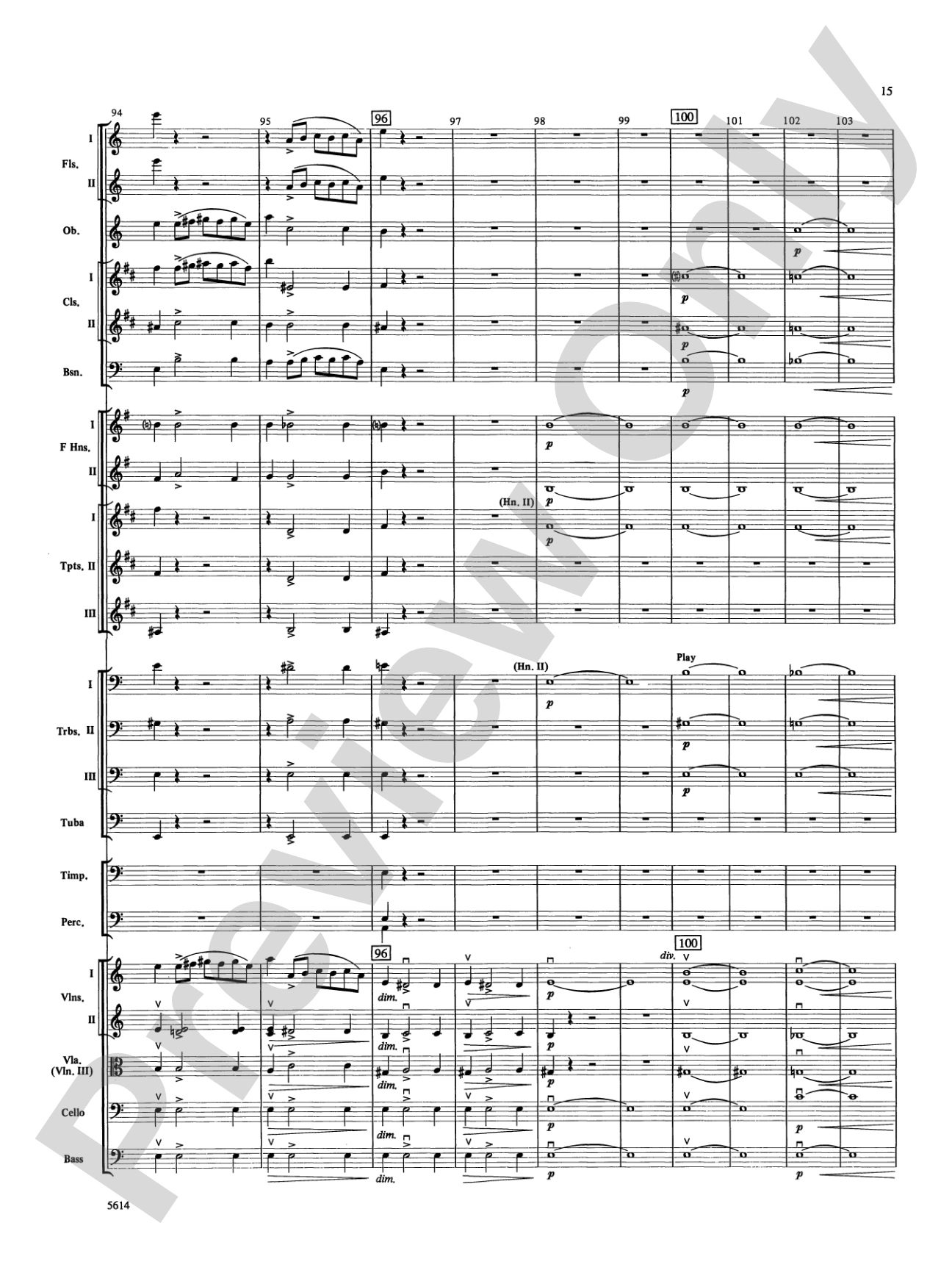 Rosamunde Overture, Opus 26: Full Orchestra Conductor Score & Parts