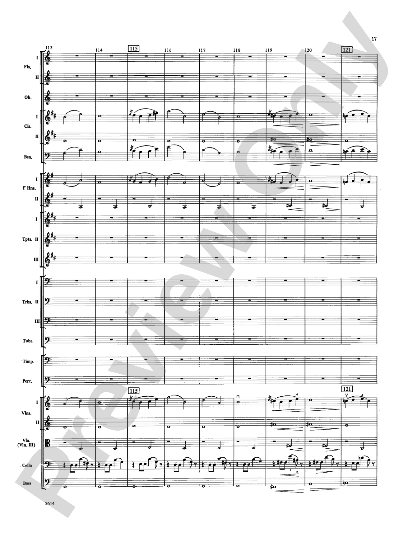 Rosamunde Overture, Opus 26: Full Orchestra Conductor Score & Parts