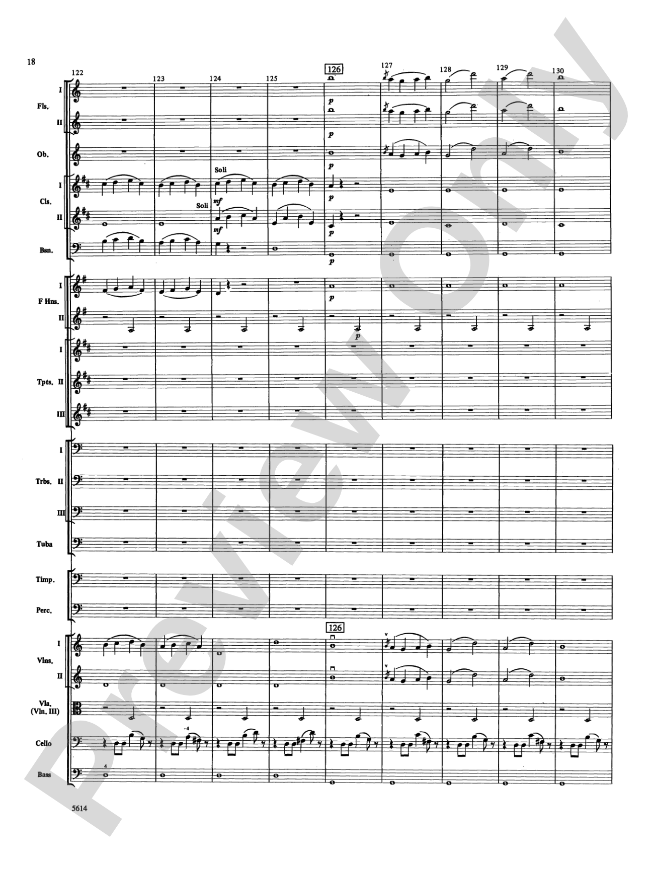 Rosamunde Overture, Opus 26: Full Orchestra Conductor Score & Parts