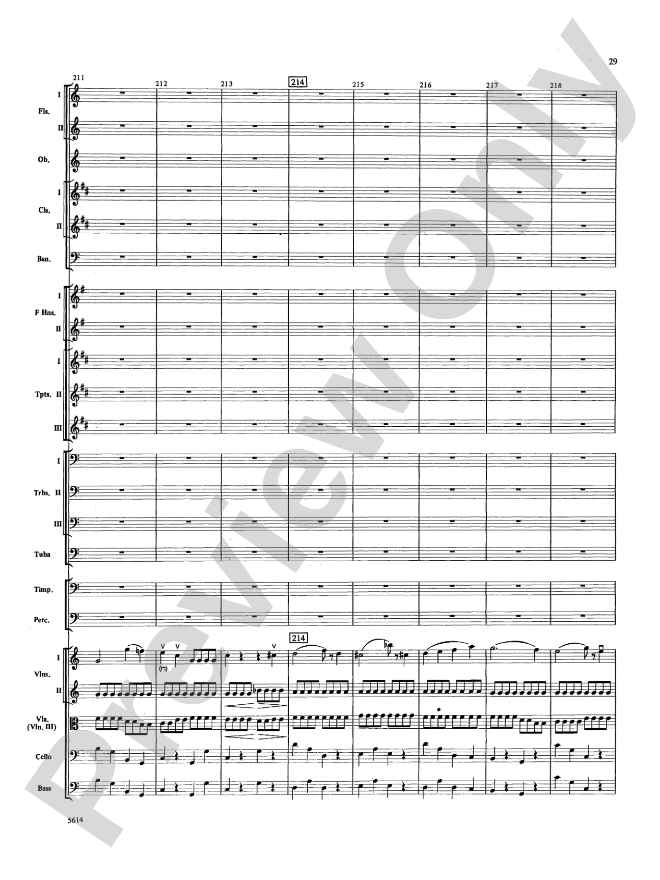 Rosamunde Overture, Opus 26: Full Orchestra Conductor Score & Parts