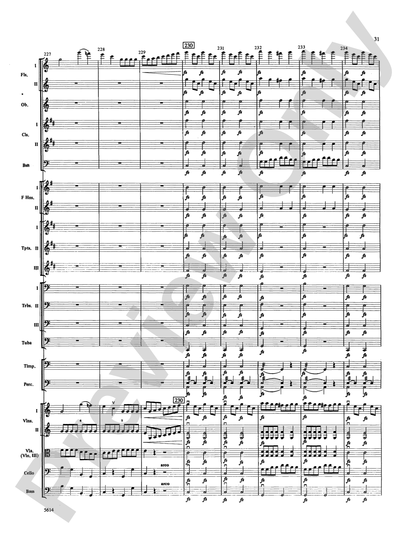 Rosamunde Overture, Opus 26: Full Orchestra Conductor Score & Parts