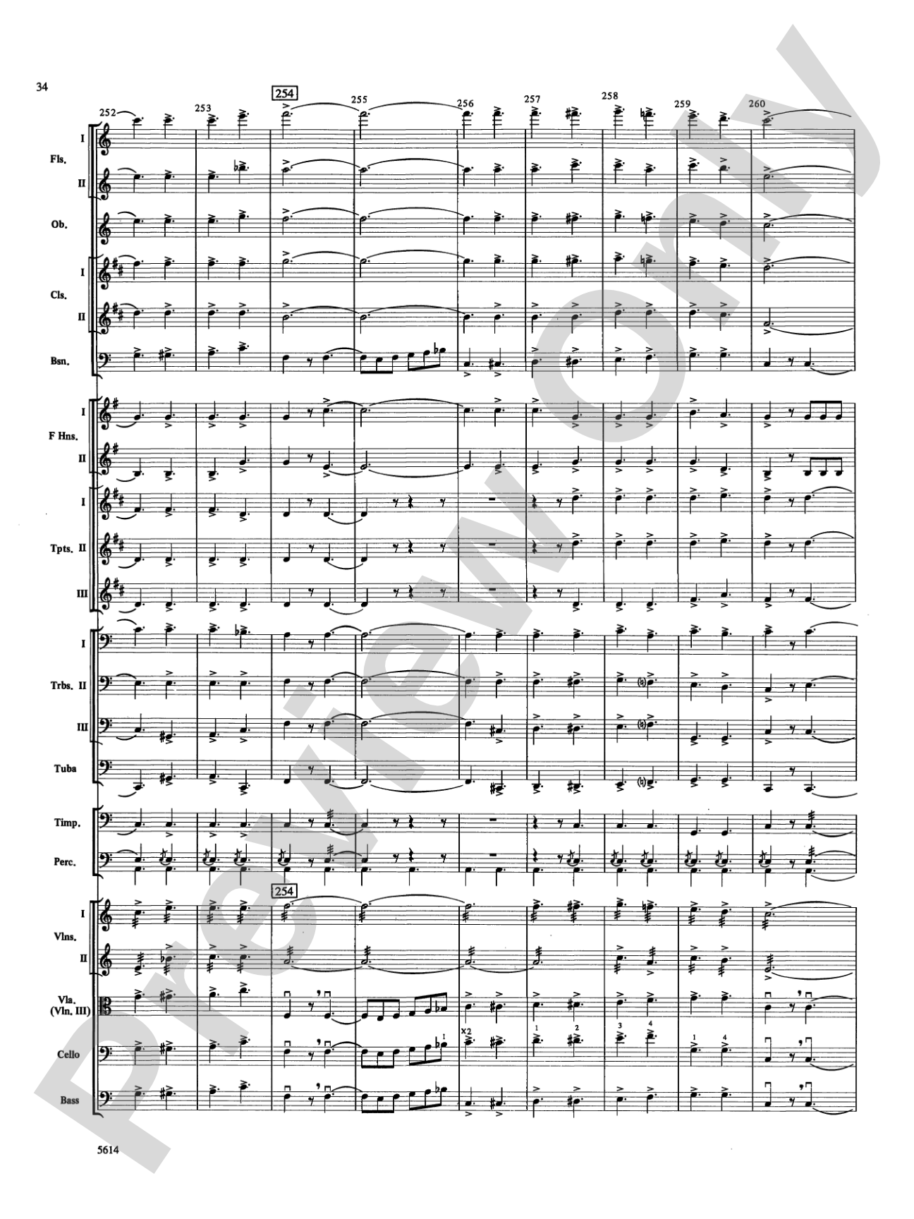 Rosamunde Overture, Opus 26: Full Orchestra Conductor Score & Parts