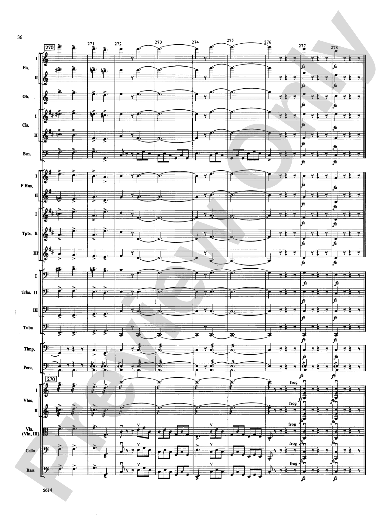 Rosamunde Overture, Opus 26: Full Orchestra Conductor Score & Parts