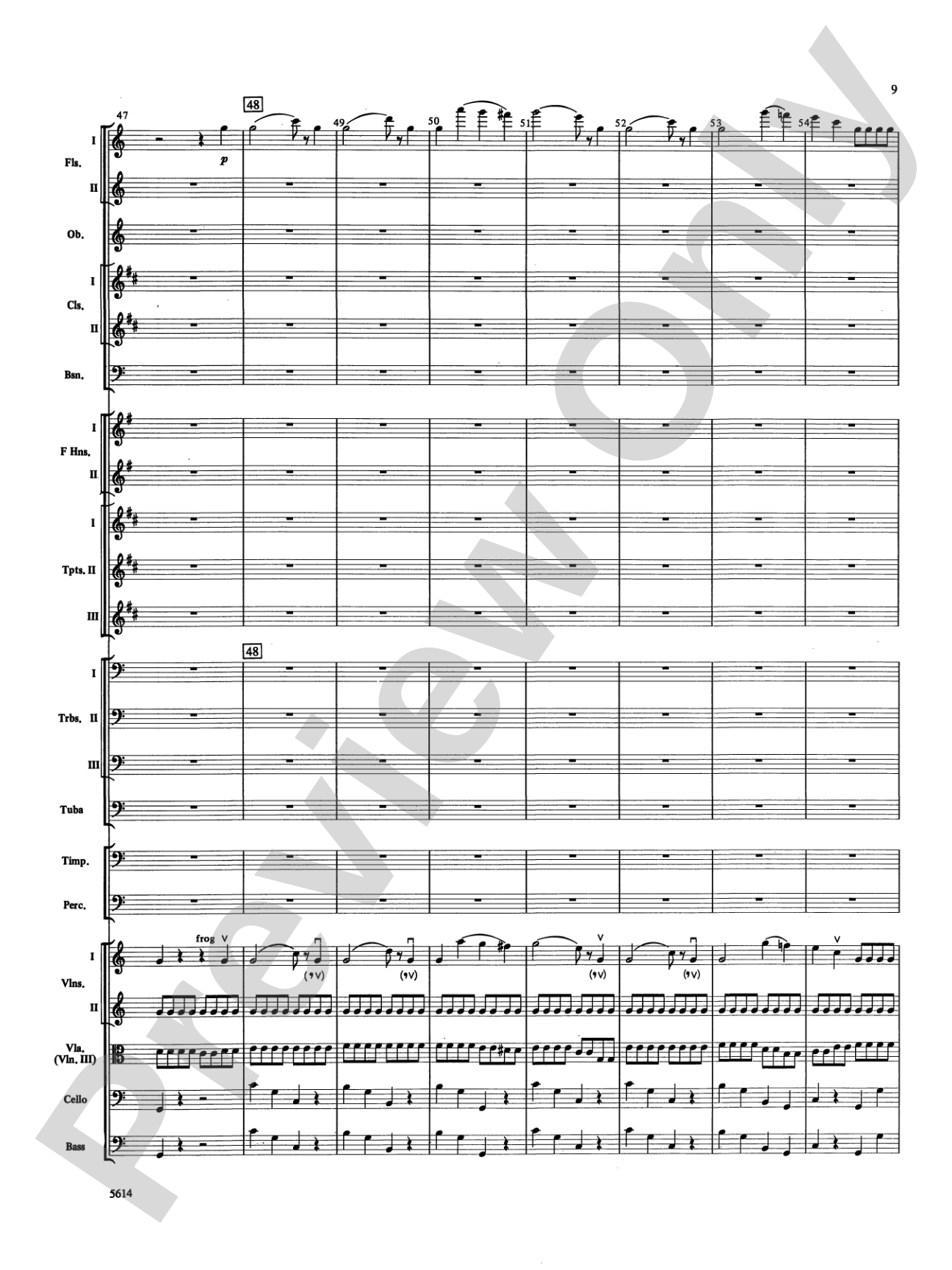 Rosamunde Overture, Opus 26: Full Orchestra Conductor Score & Parts