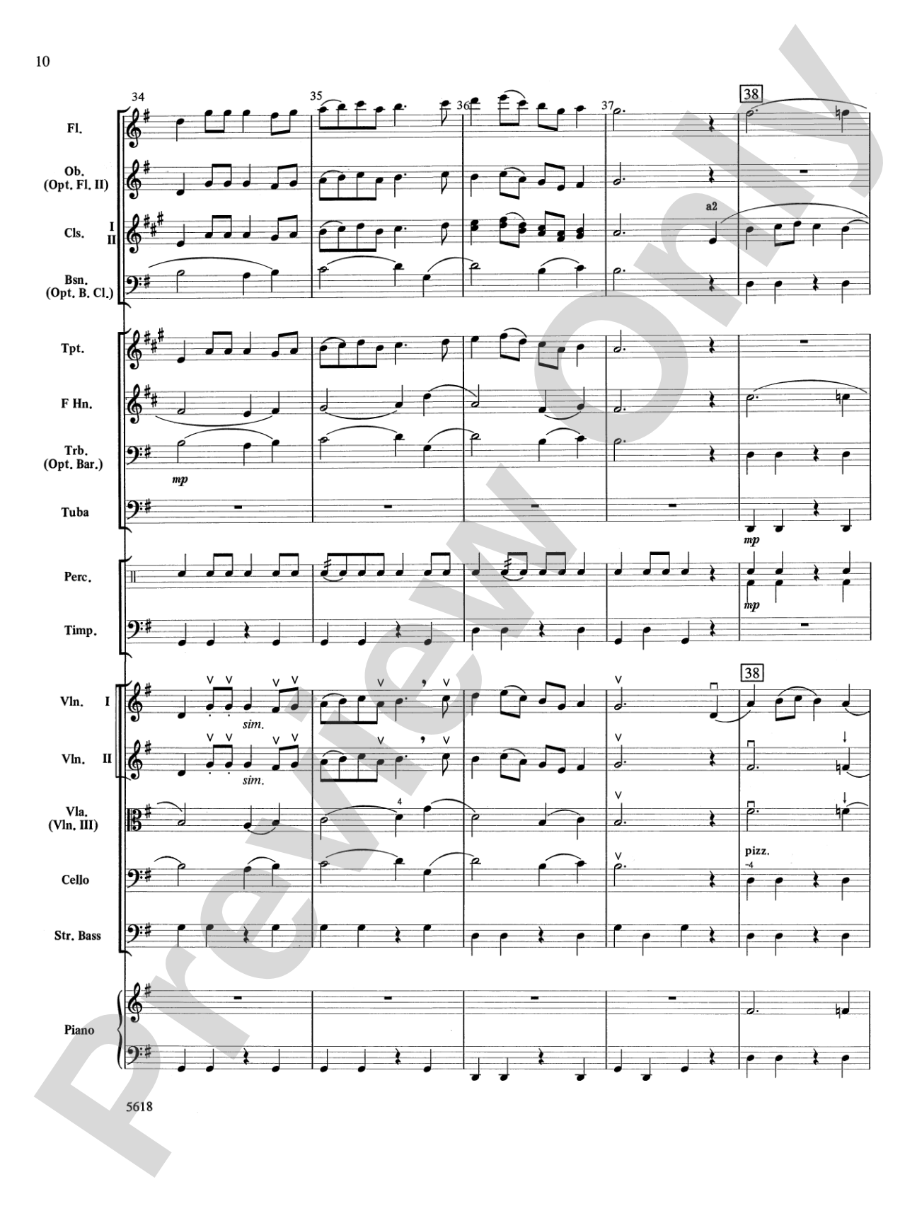 Santa at the Symphony (also playable by strings only): Score