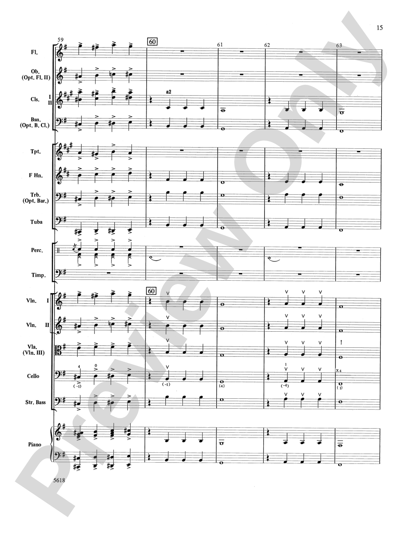 Santa at the Symphony (also playable by strings only): Score