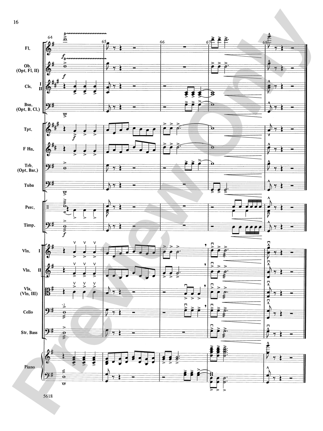 Santa at the Symphony (also playable by strings only): Score