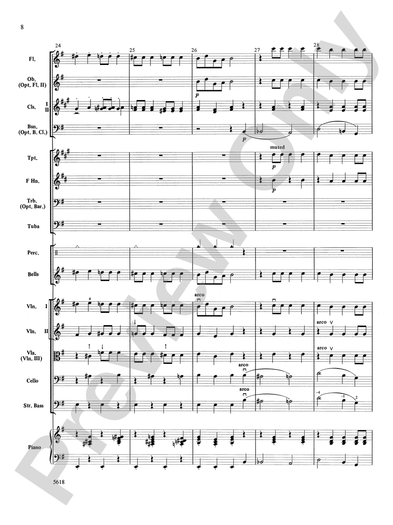 Santa at the Symphony (also playable by strings only): Score