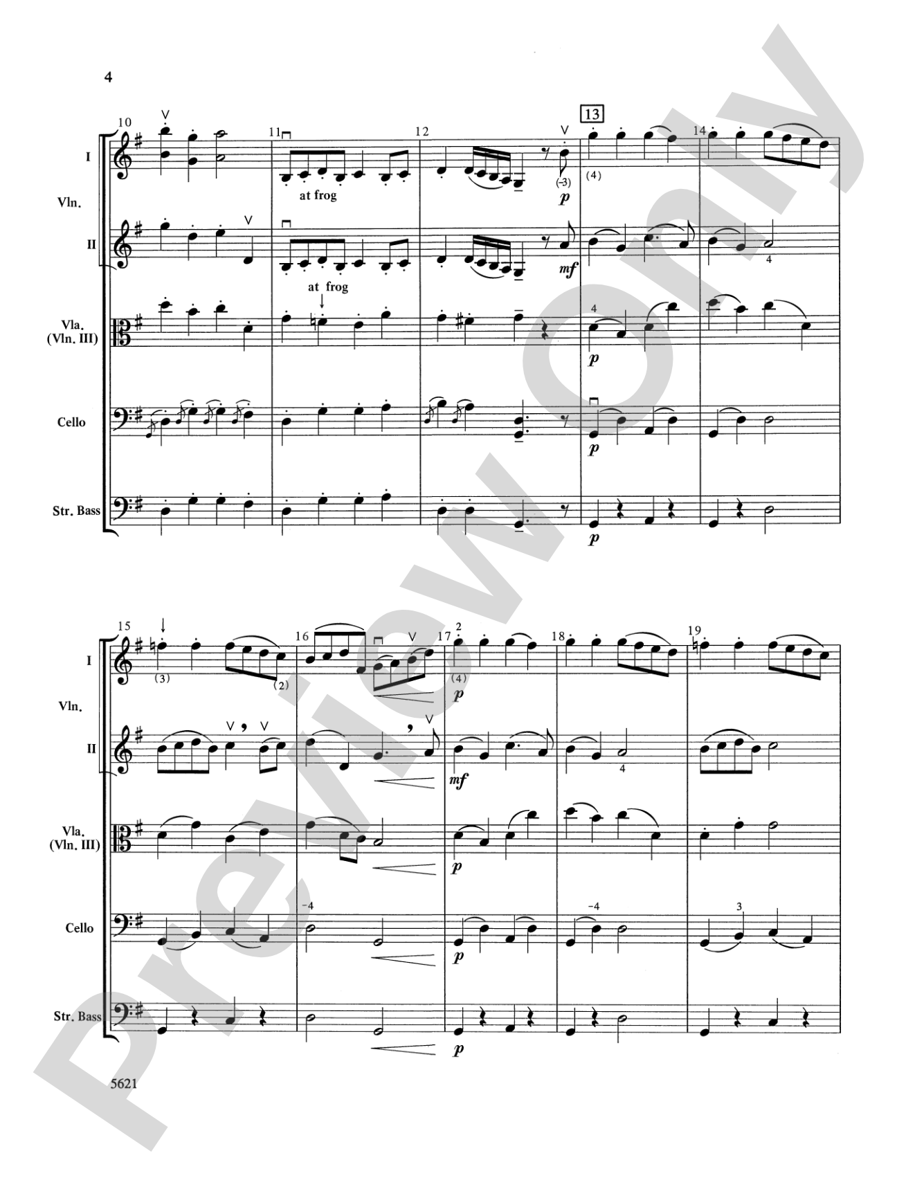 Shepherds Hey (an English Morris Dance): String Orchestra Conductor Score & Parts
