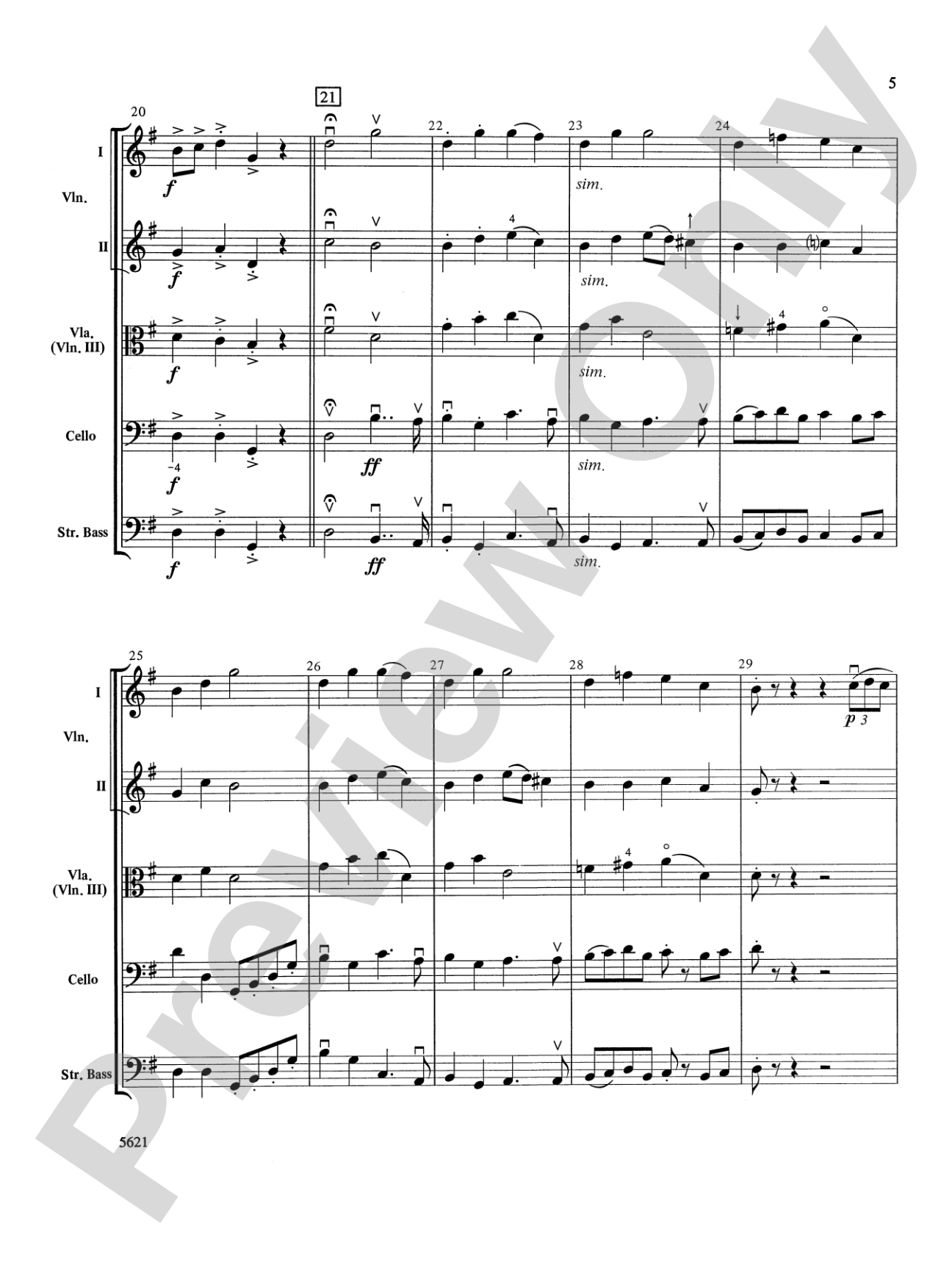 Shepherds Hey (an English Morris Dance): String Orchestra Conductor Score & Parts