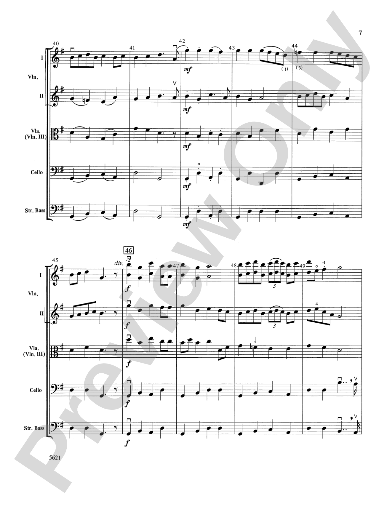 Shepherds Hey (an English Morris Dance): String Orchestra Conductor Score & Parts