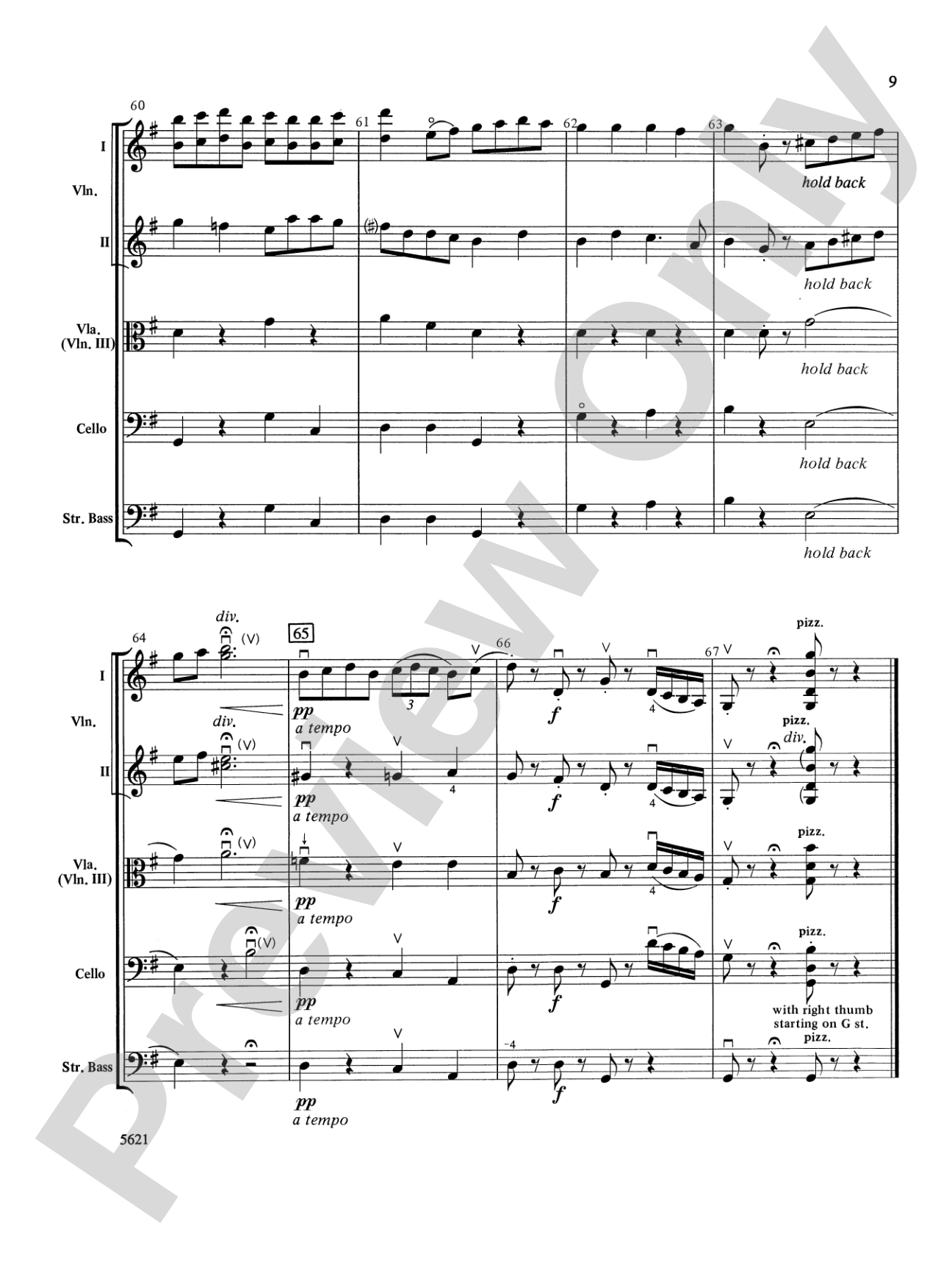 Shepherds Hey (an English Morris Dance): String Orchestra Conductor Score & Parts