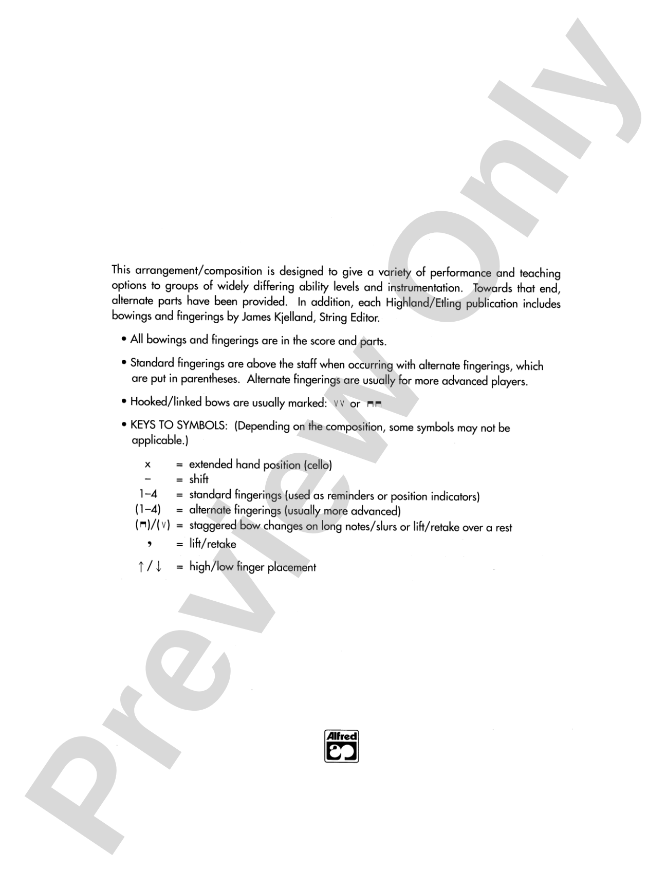 An Italian Elegy, from Symphony No. 4 "Italian": String Orchestra Conductor Score & Parts
