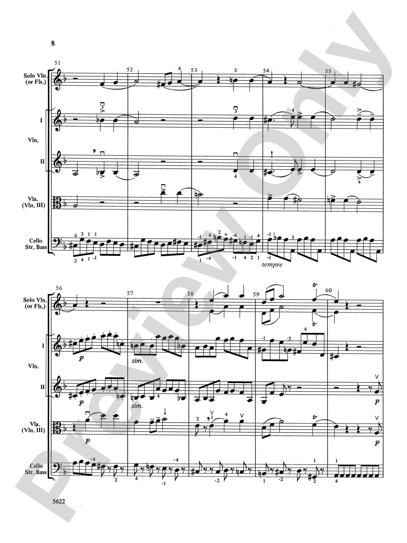 An Italian Elegy, from Symphony No. 4 "Italian": String Orchestra Conductor Score & Parts