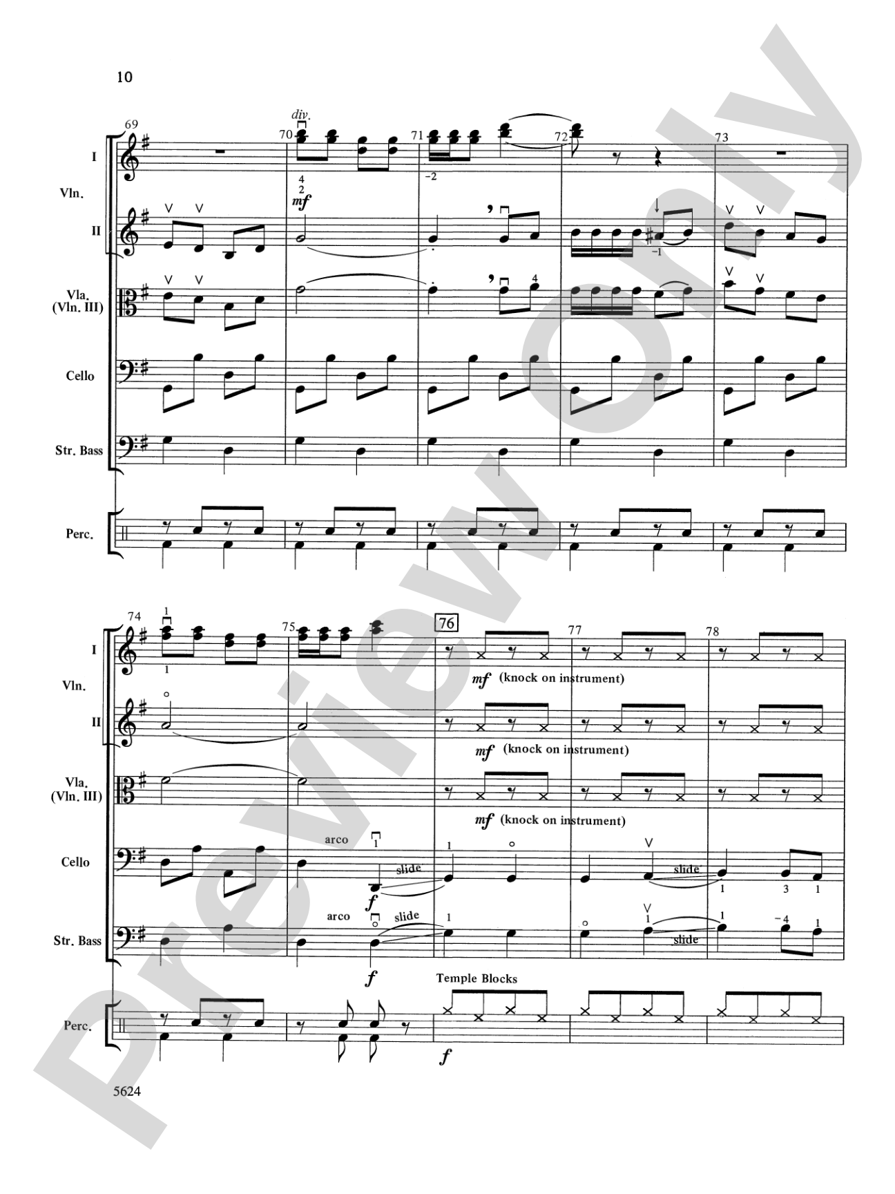 Fiddler's Stew: String Orchestra Conductor Score & Parts