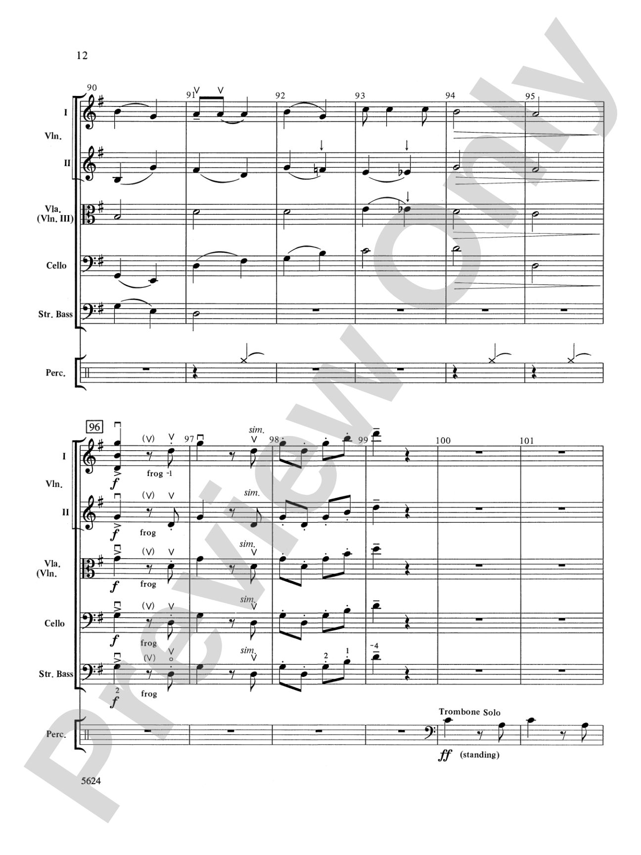 Fiddler's Stew: String Orchestra Conductor Score & Parts