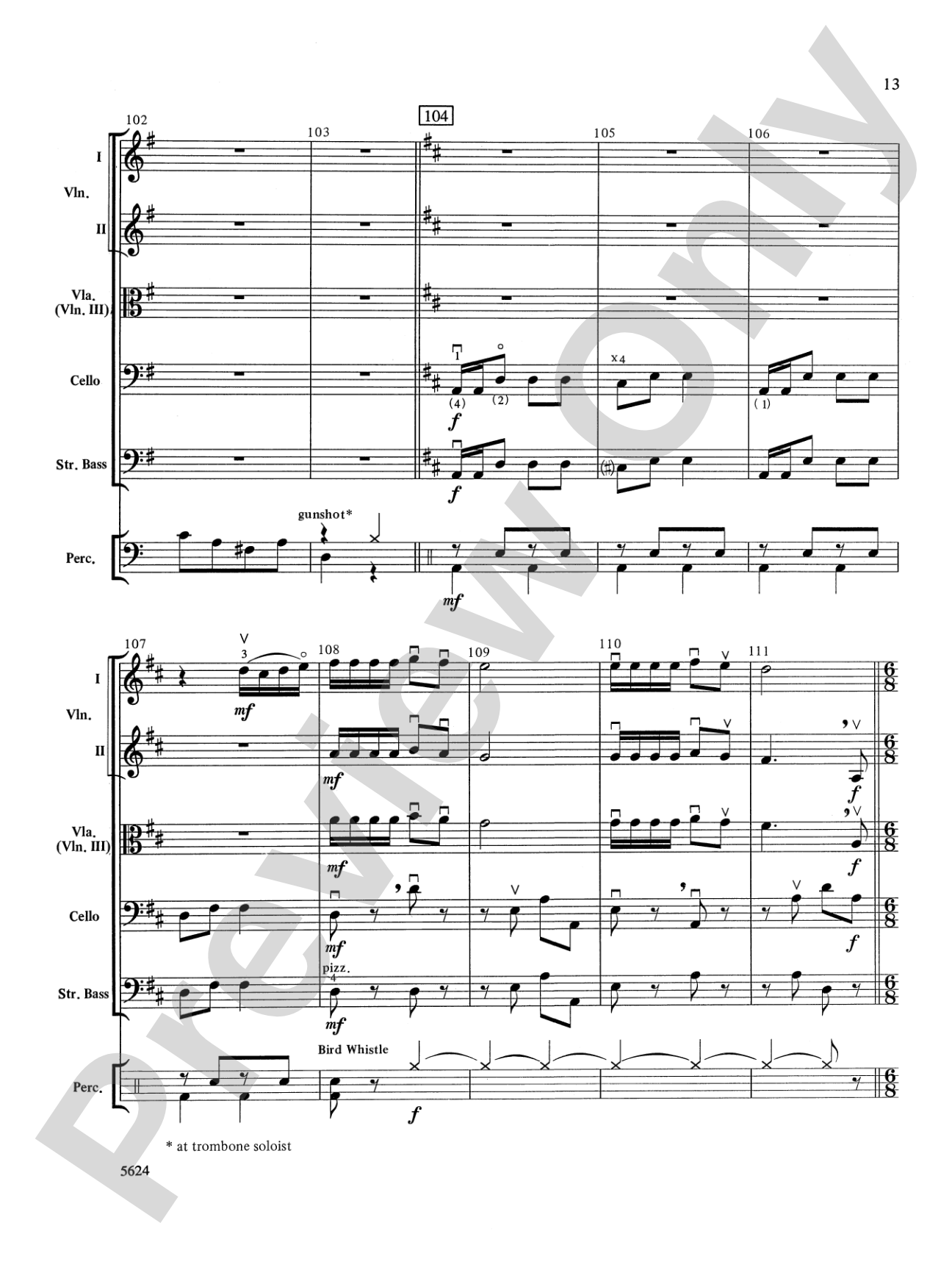 Fiddler's Stew: String Orchestra Conductor Score & Parts