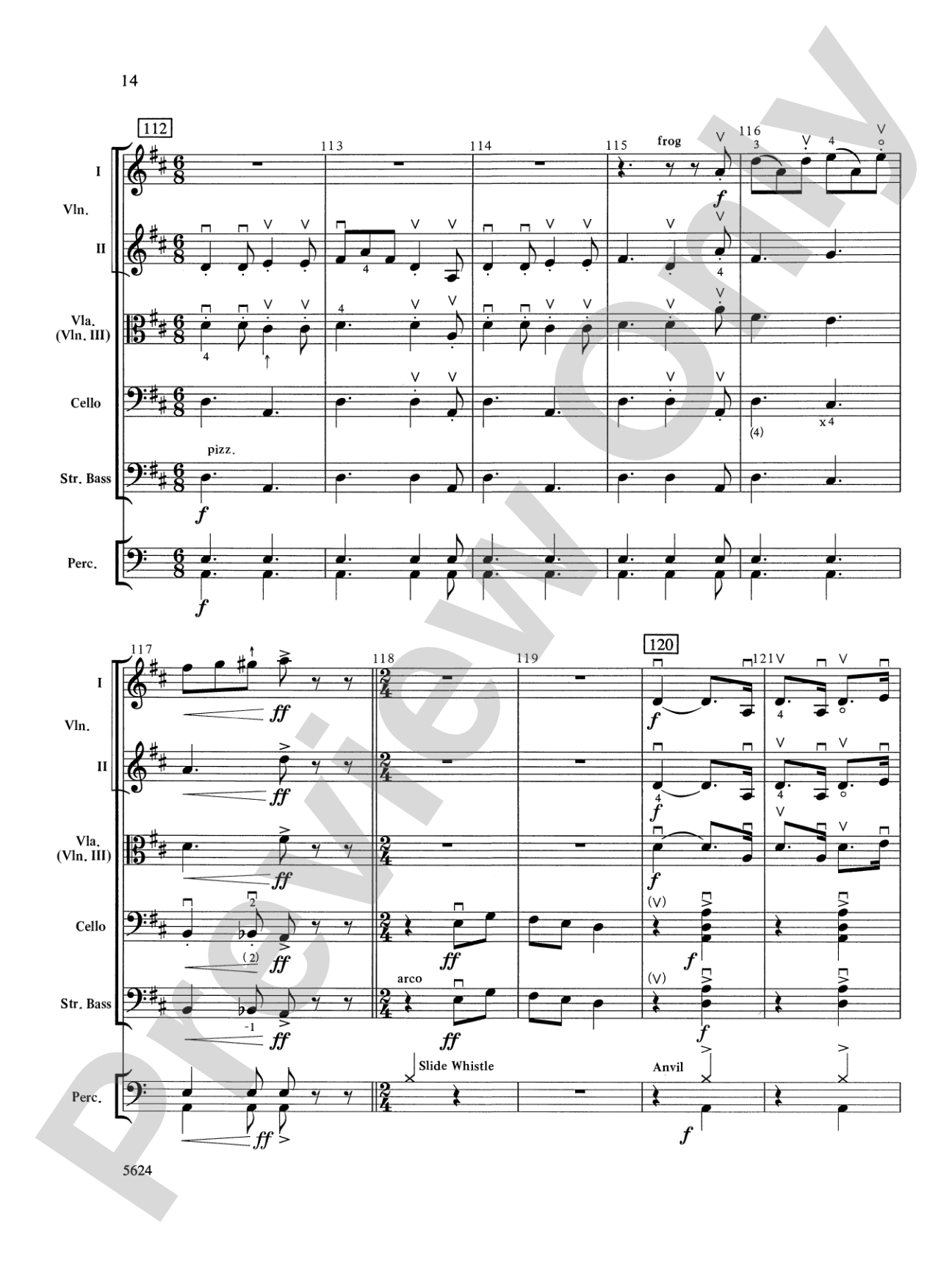 Fiddler's Stew: String Orchestra Conductor Score & Parts