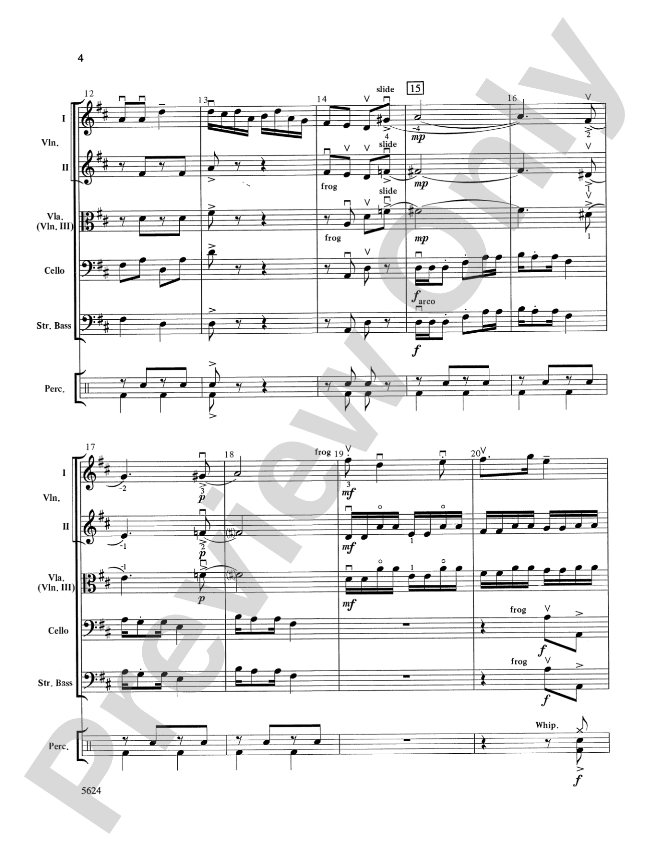 Fiddler's Stew: String Orchestra Conductor Score & Parts