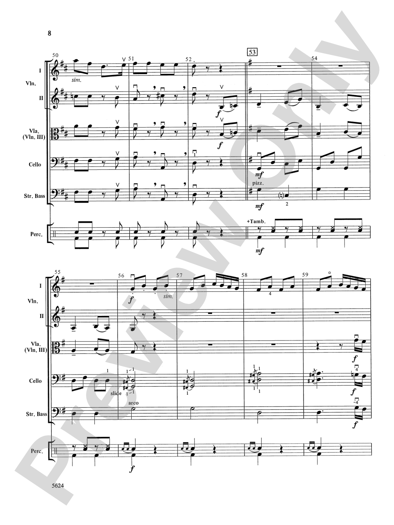 Fiddler's Stew: String Orchestra Conductor Score & Parts