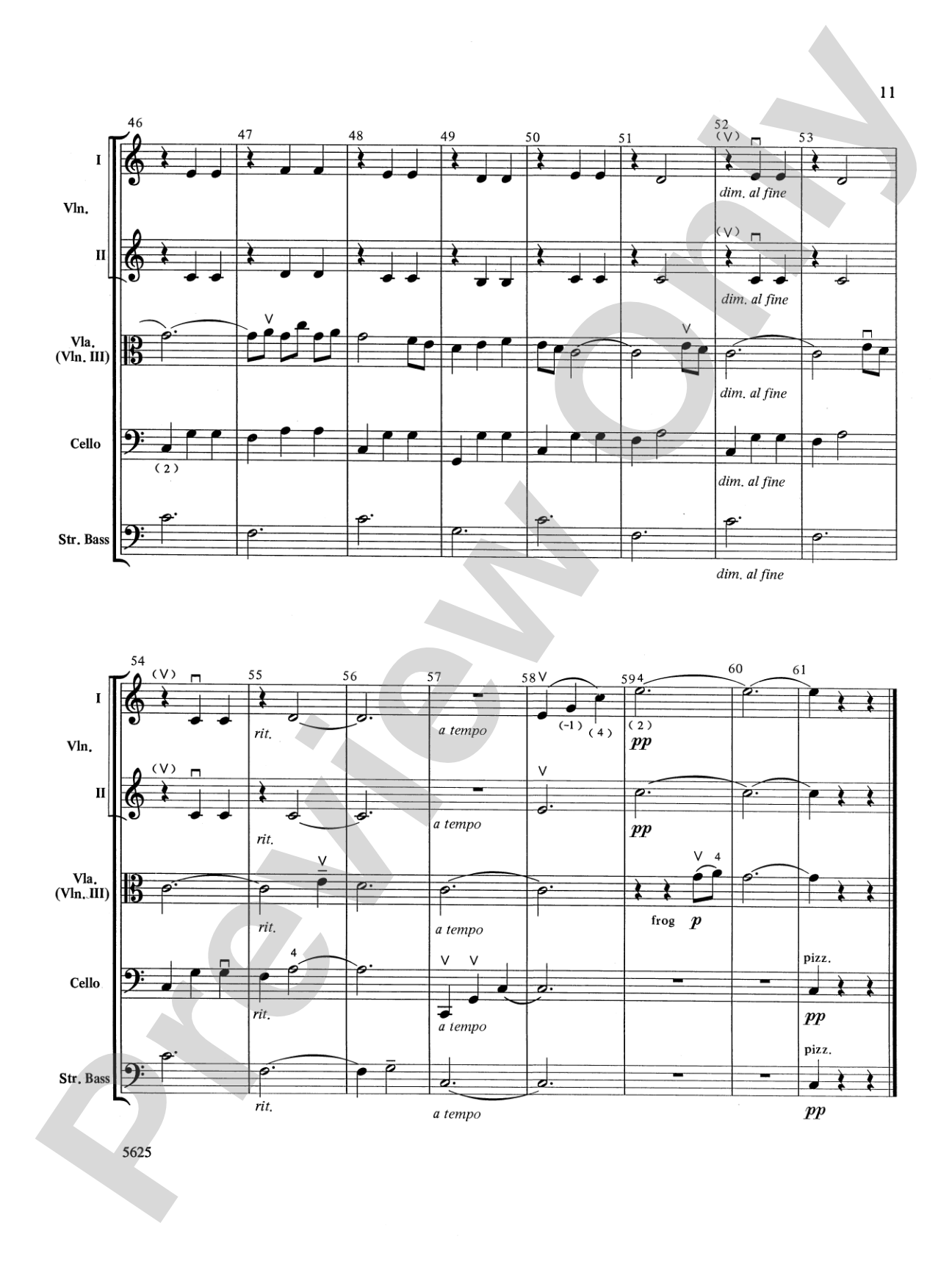 Serendipity Suite: String Orchestra Conductor Score & Parts