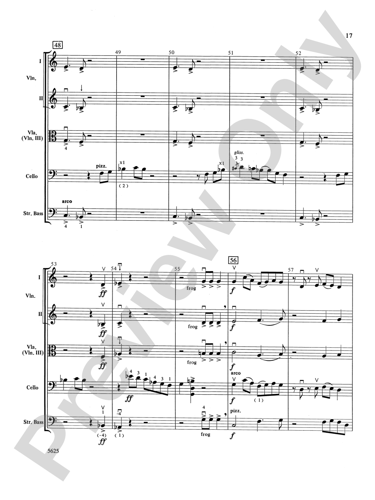 Serendipity Suite: String Orchestra Conductor Score & Parts