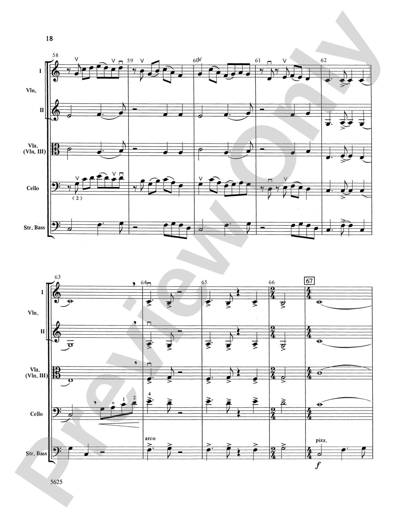 Serendipity Suite: String Orchestra Conductor Score & Parts