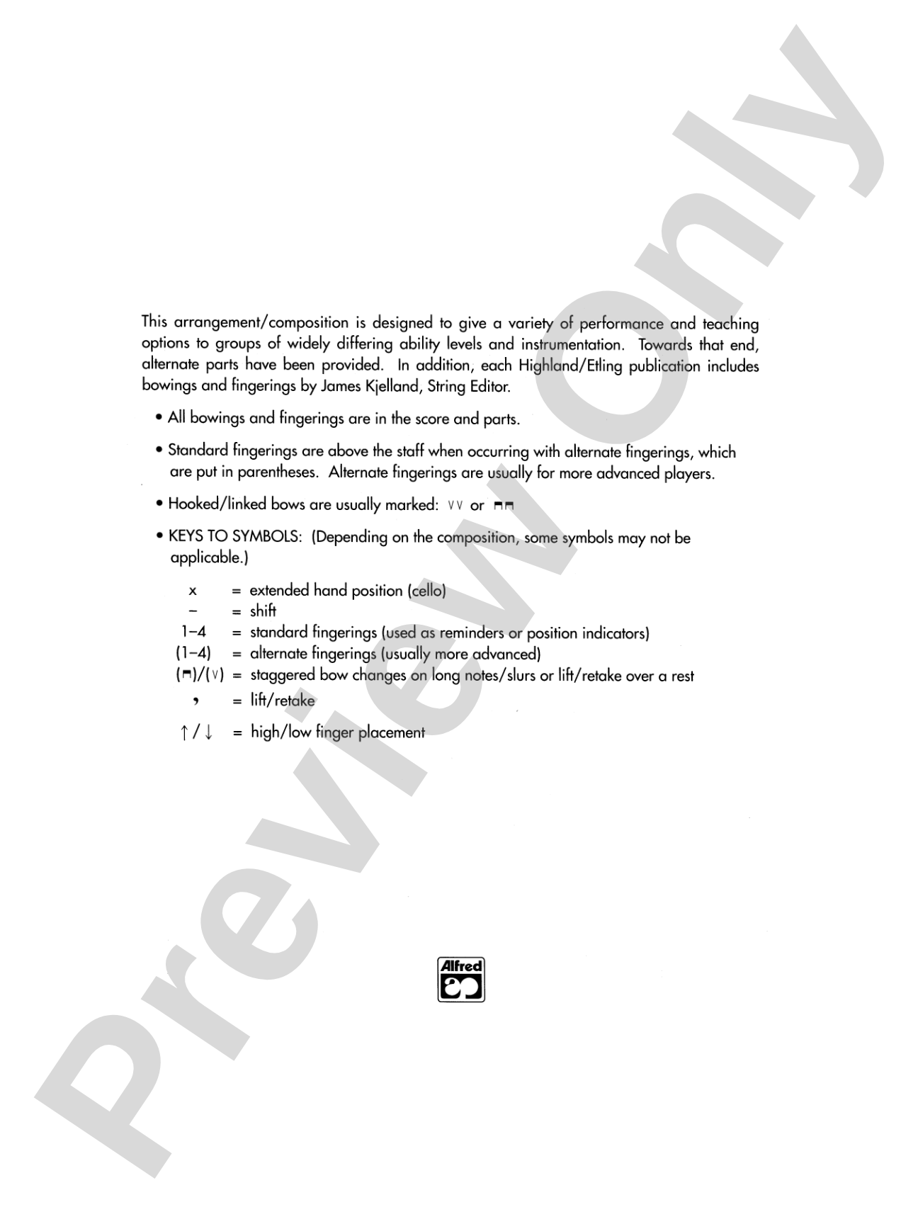Serendipity Suite: String Orchestra Conductor Score & Parts