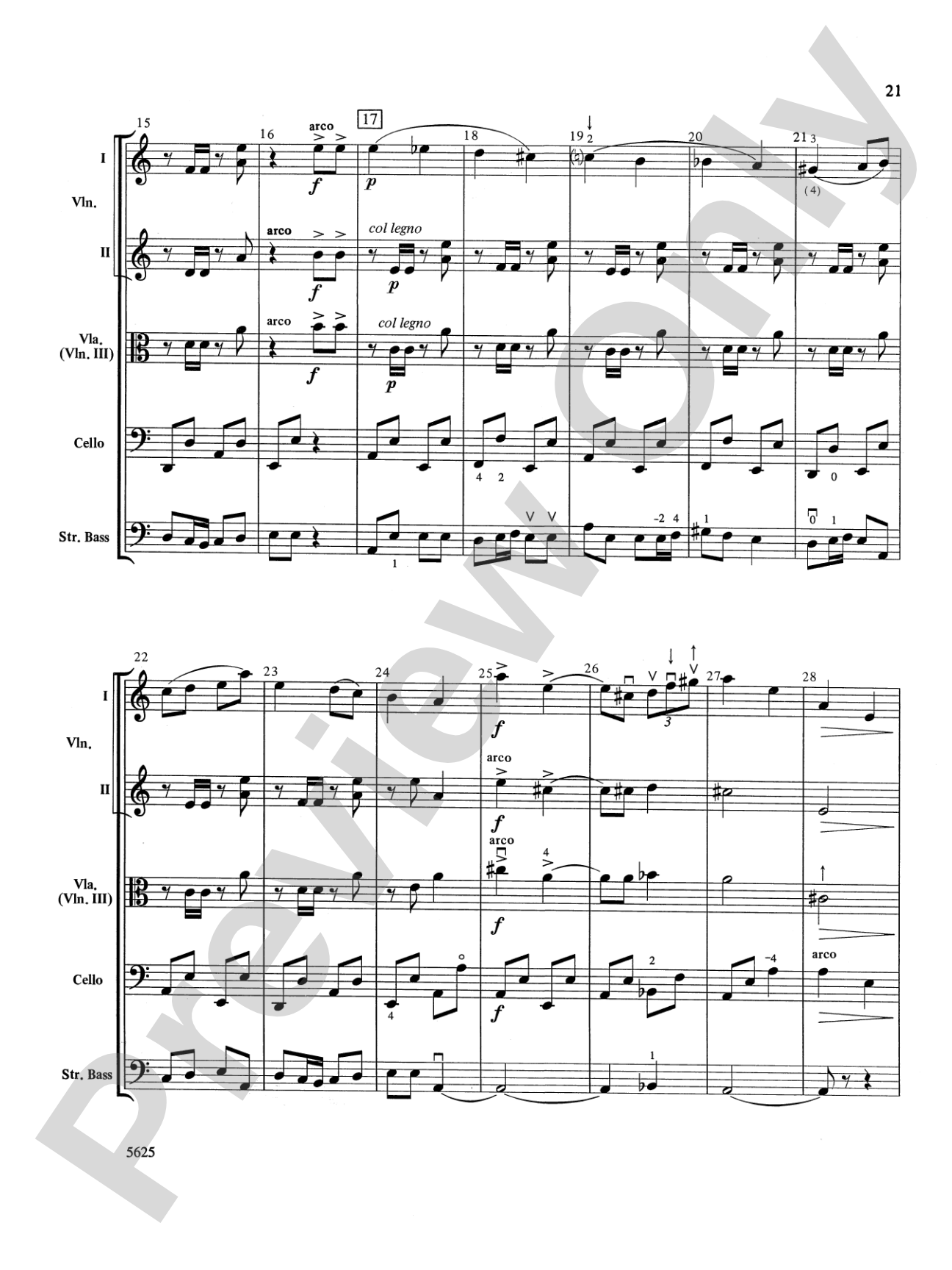 Serendipity Suite: String Orchestra Conductor Score & Parts