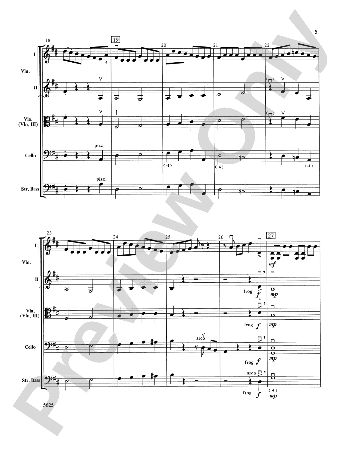 Serendipity Suite: String Orchestra Conductor Score & Parts