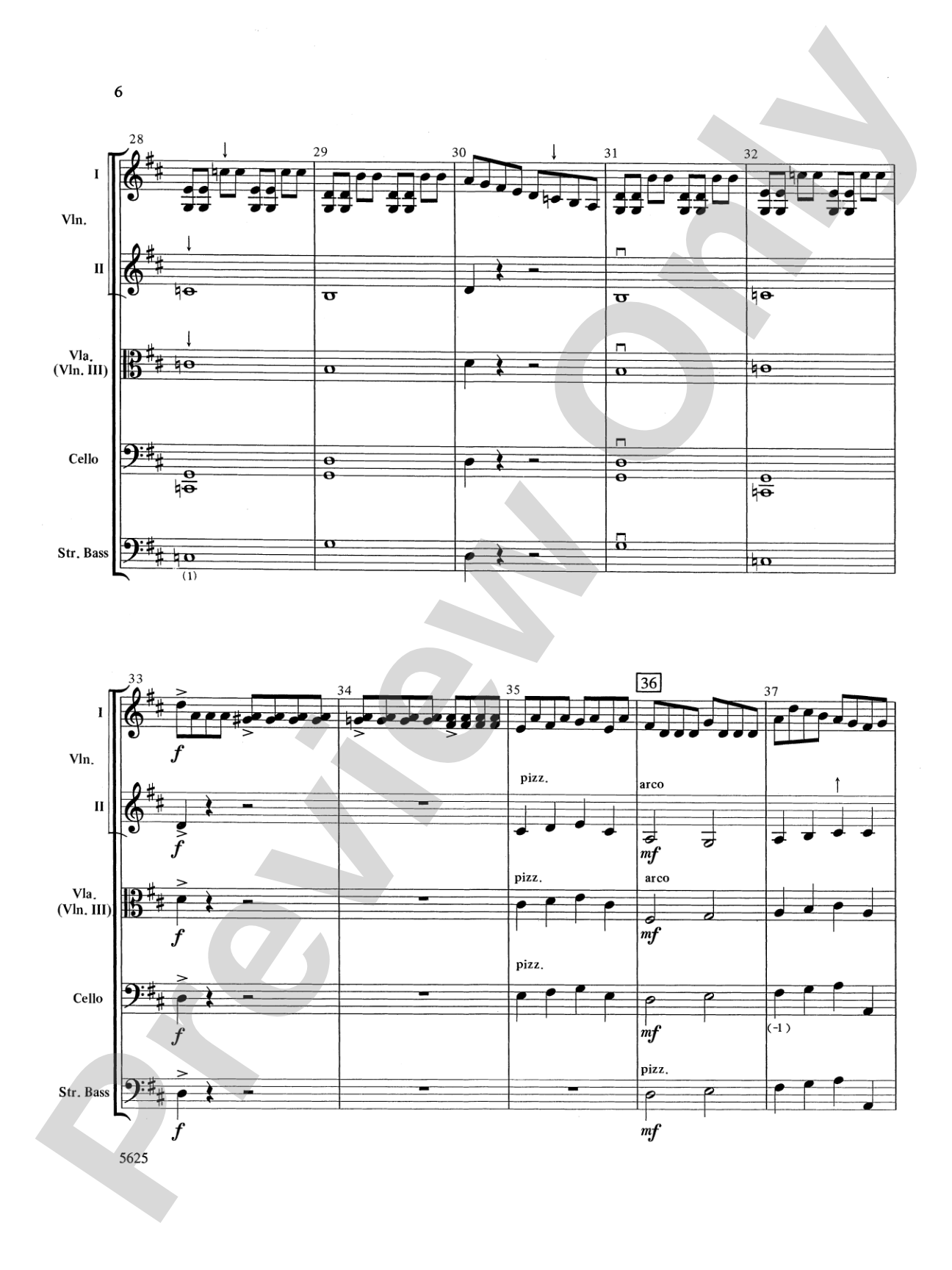 Serendipity Suite: String Orchestra Conductor Score & Parts
