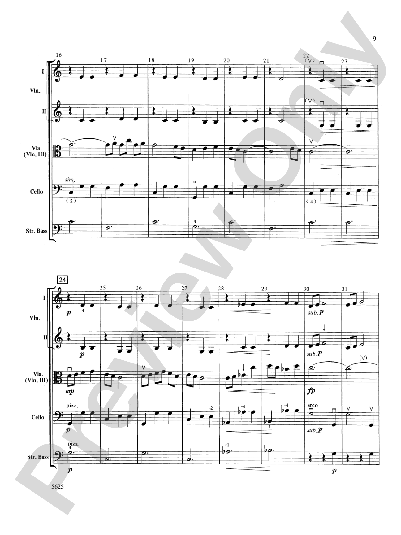 Serendipity Suite: String Orchestra Conductor Score & Parts