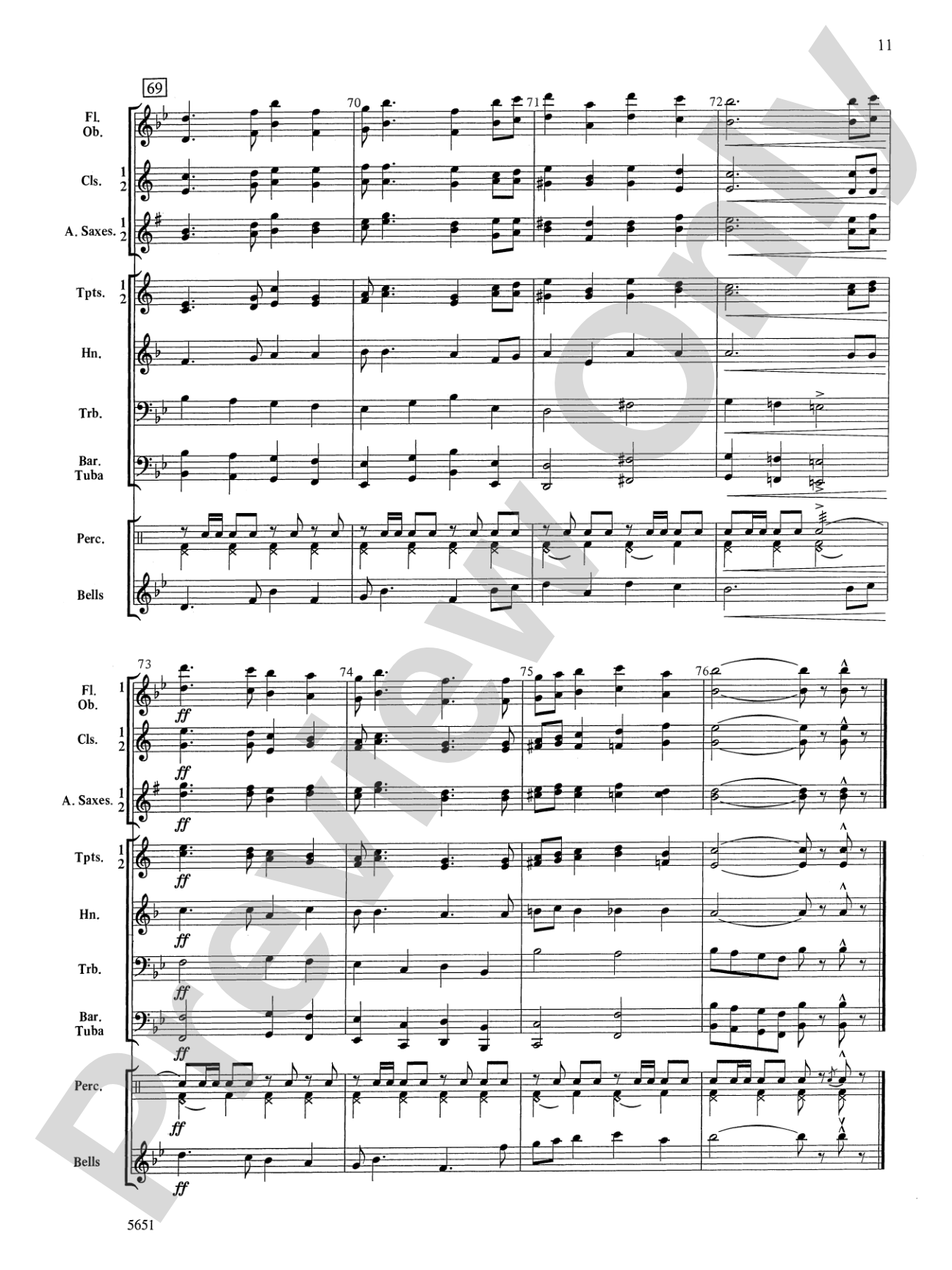 Swashbuckler's March: Concert Band Conductor Score & Parts