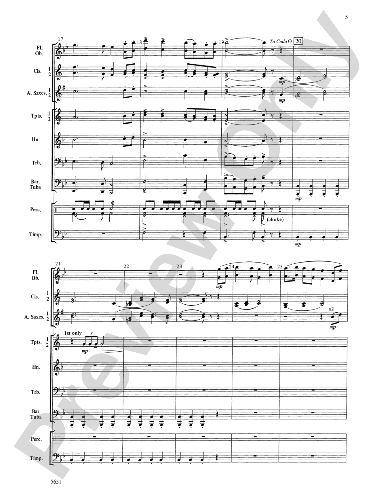Swashbuckler's March: Concert Band Conductor Score & Parts